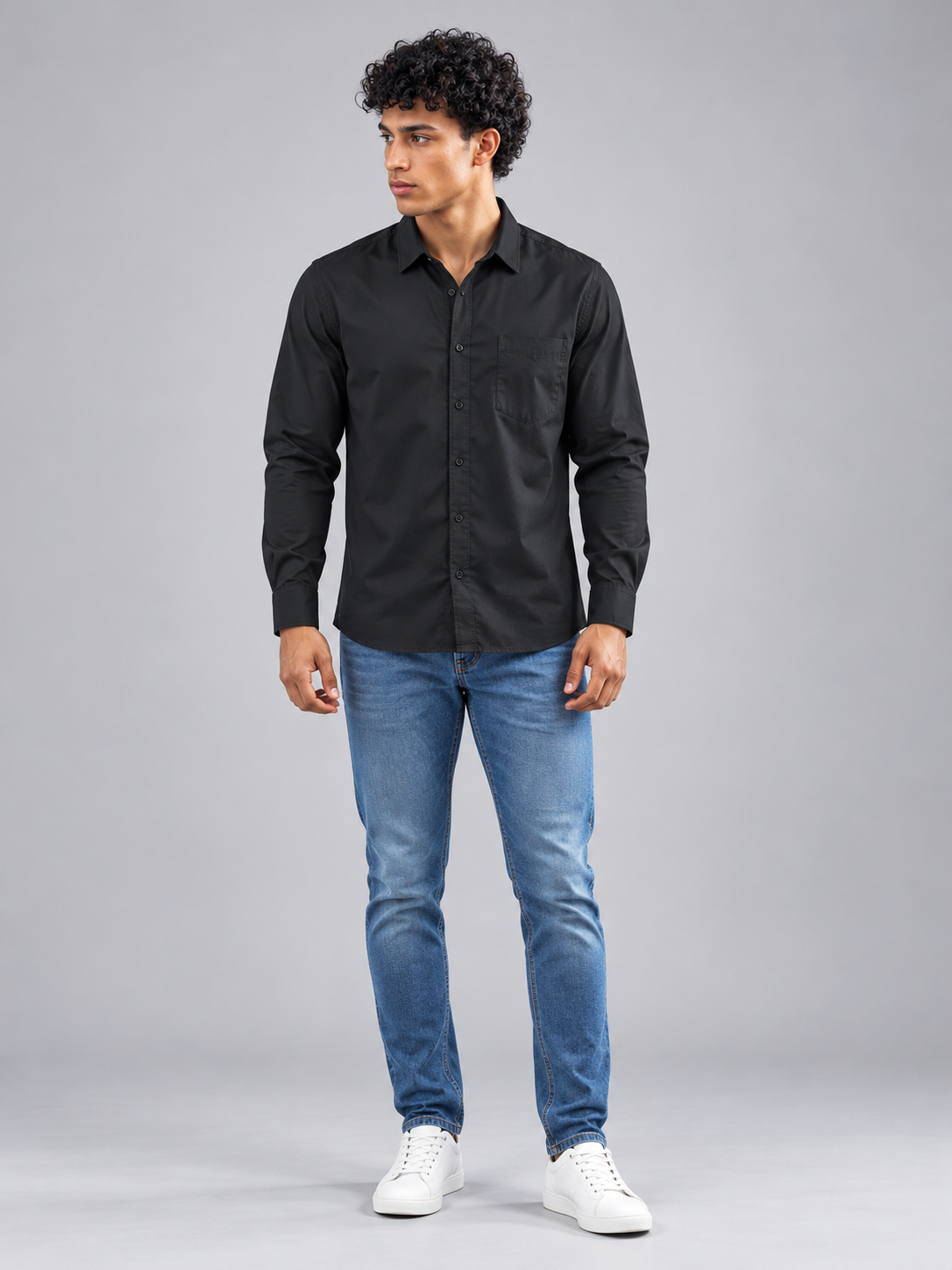 Men’s Premium Plain Casual Shirt