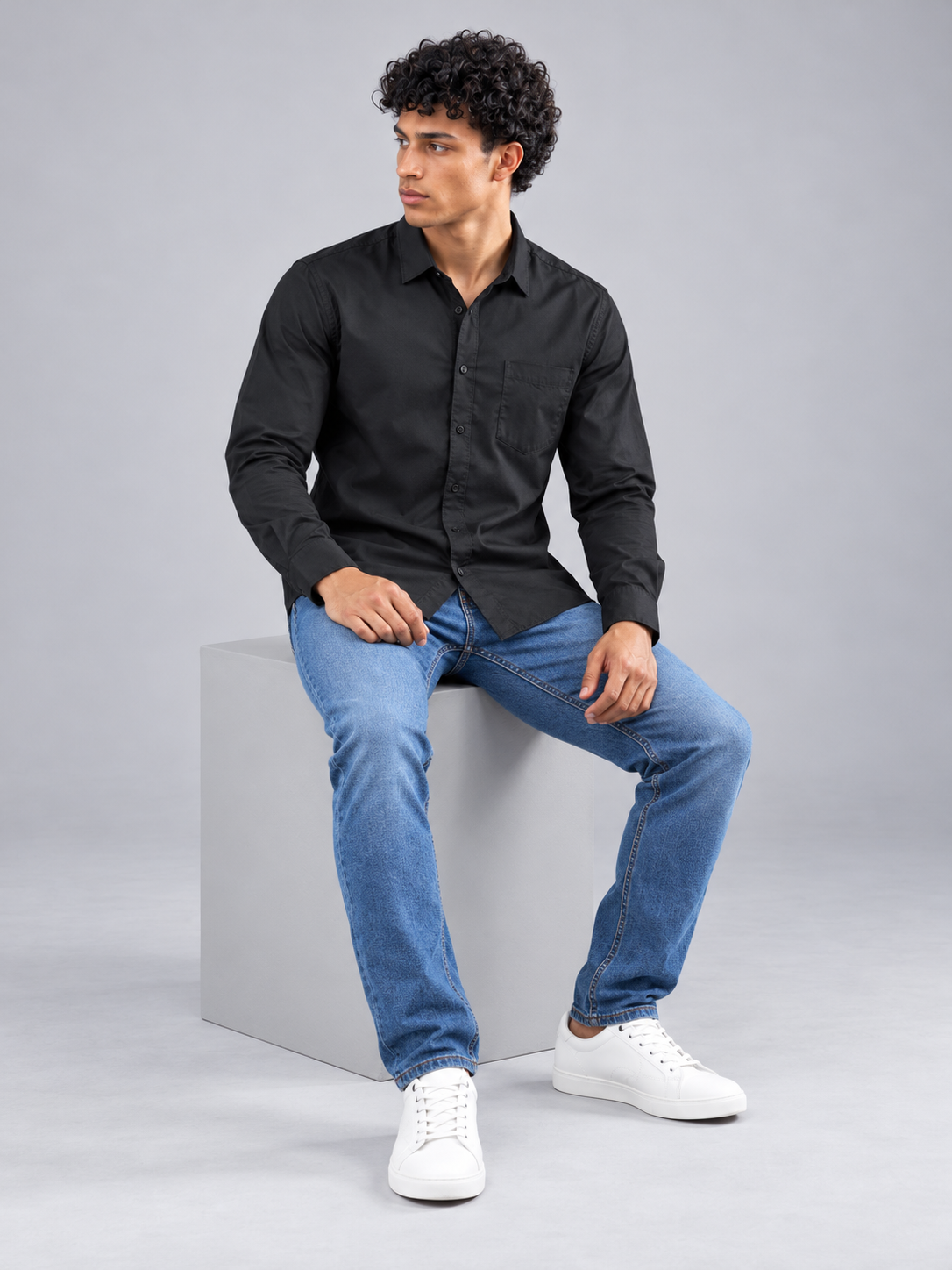 Men’s Premium Plain Casual Shirt