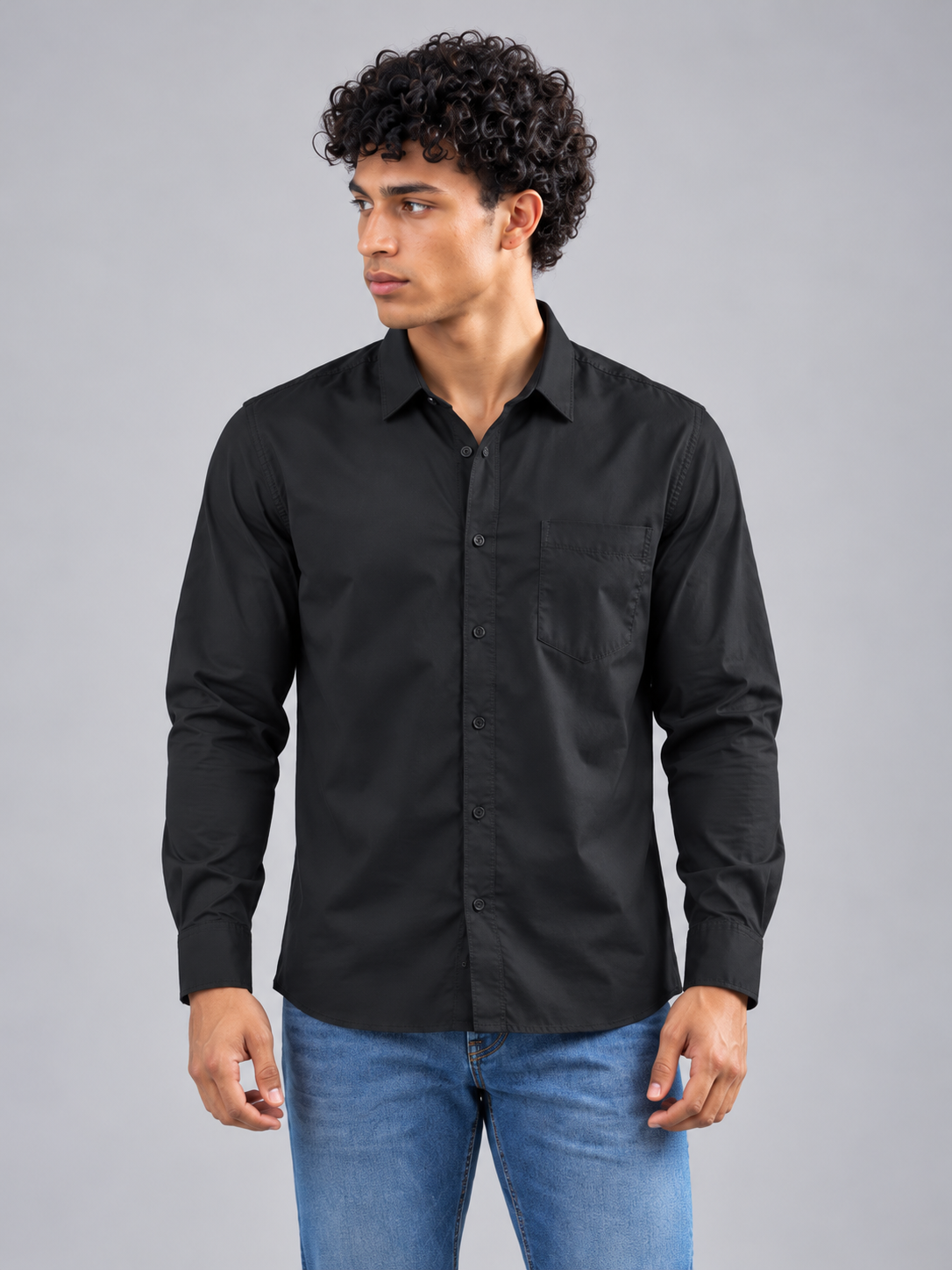 Men’s Premium Plain Casual Shirt