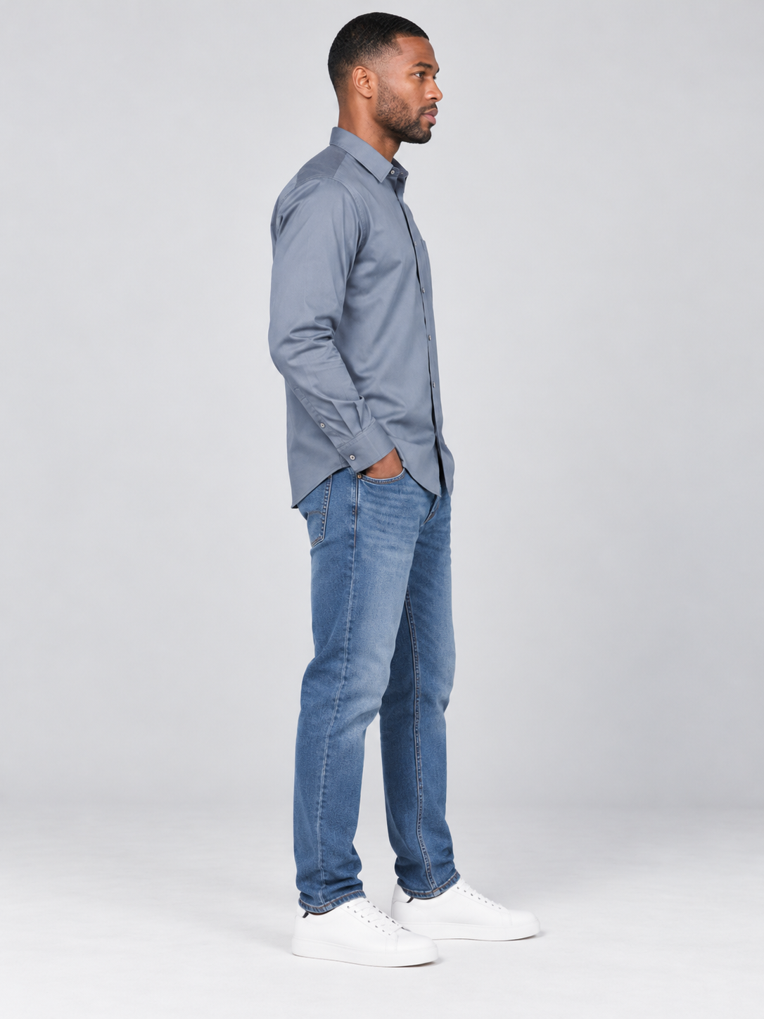 Men’s Premium Plain Casual Shirt