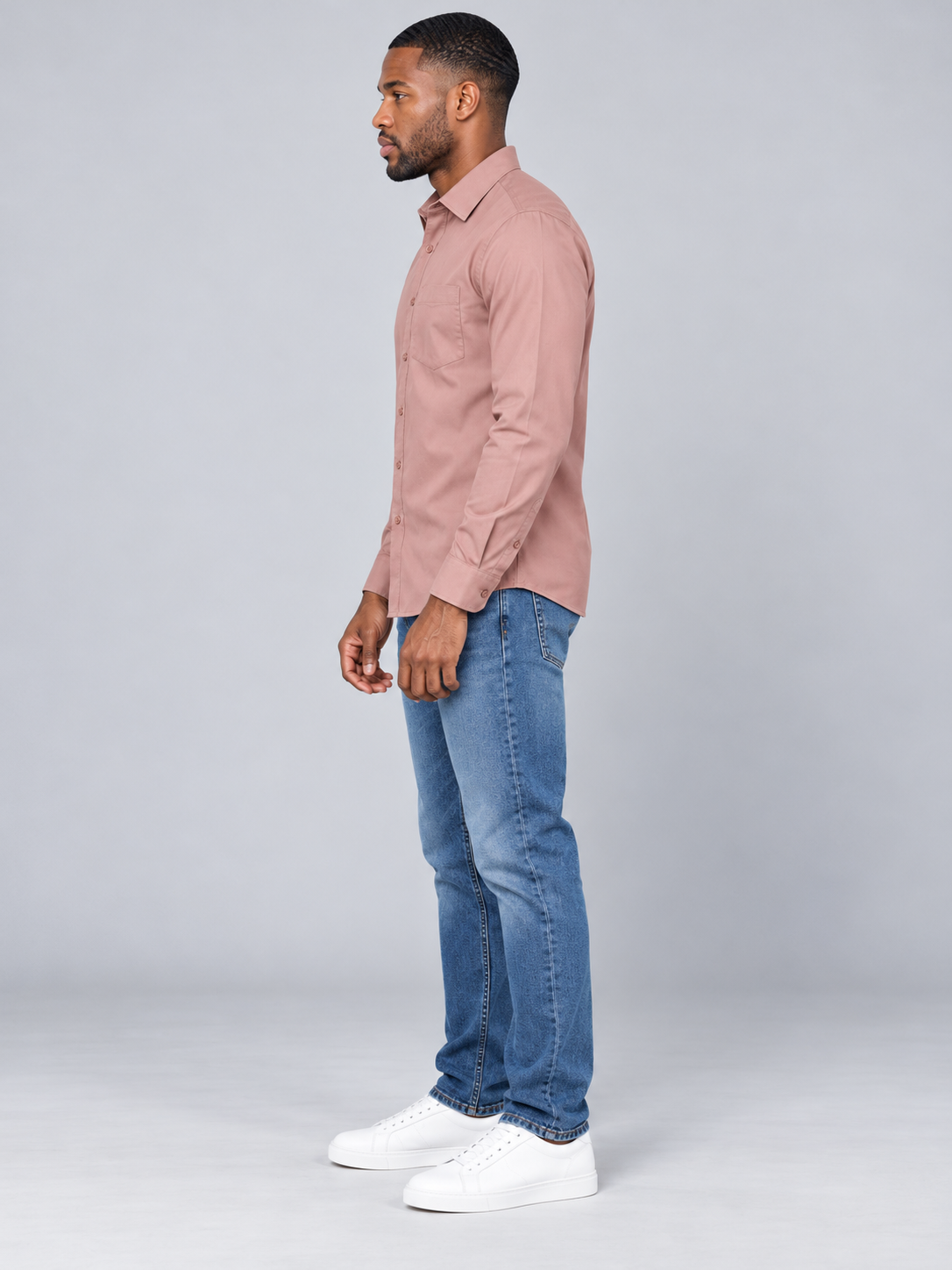 Men’s Premium Plain Casual Shirt