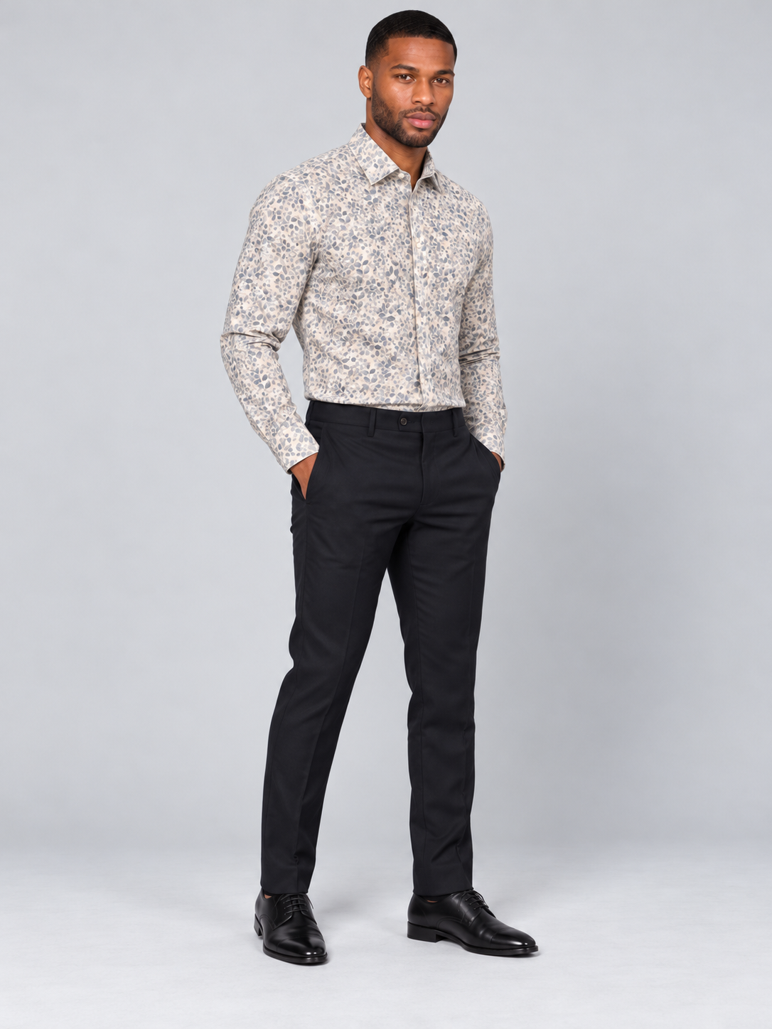 Men’s Premium Printed Formal Shirt