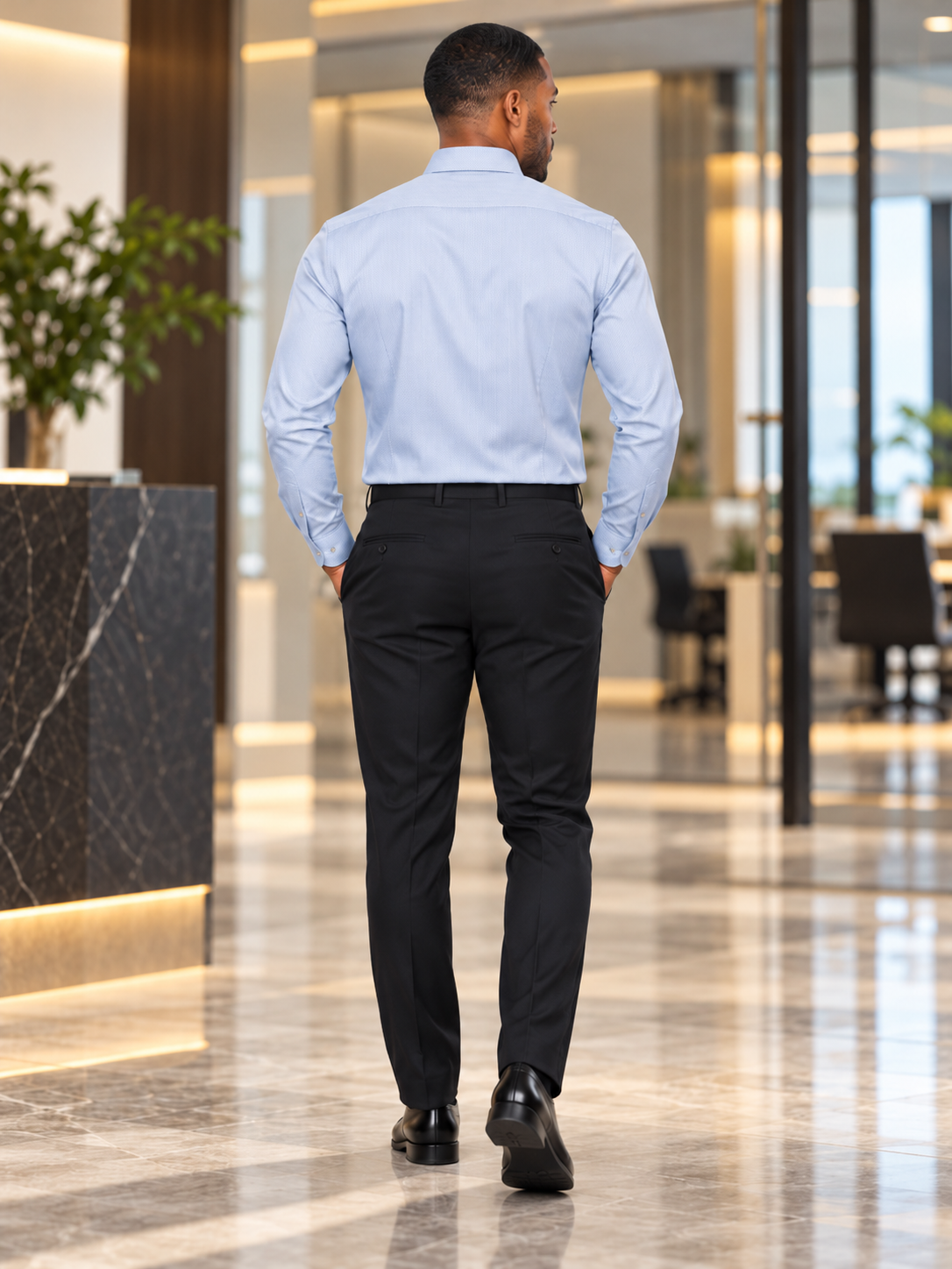 Men’s Premium Solid Formal Shirt