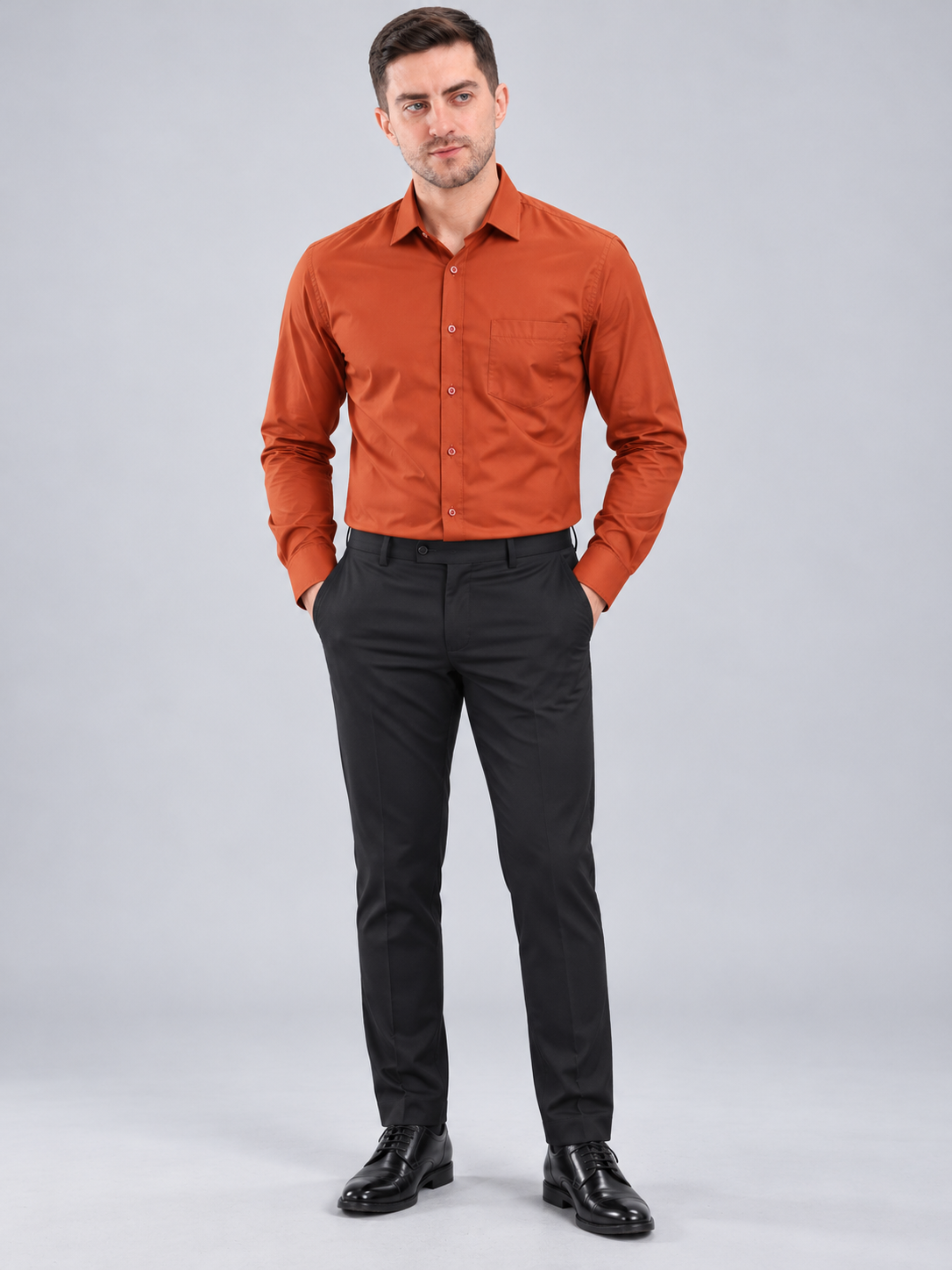 Men’s Premium Formal Plain Shirt