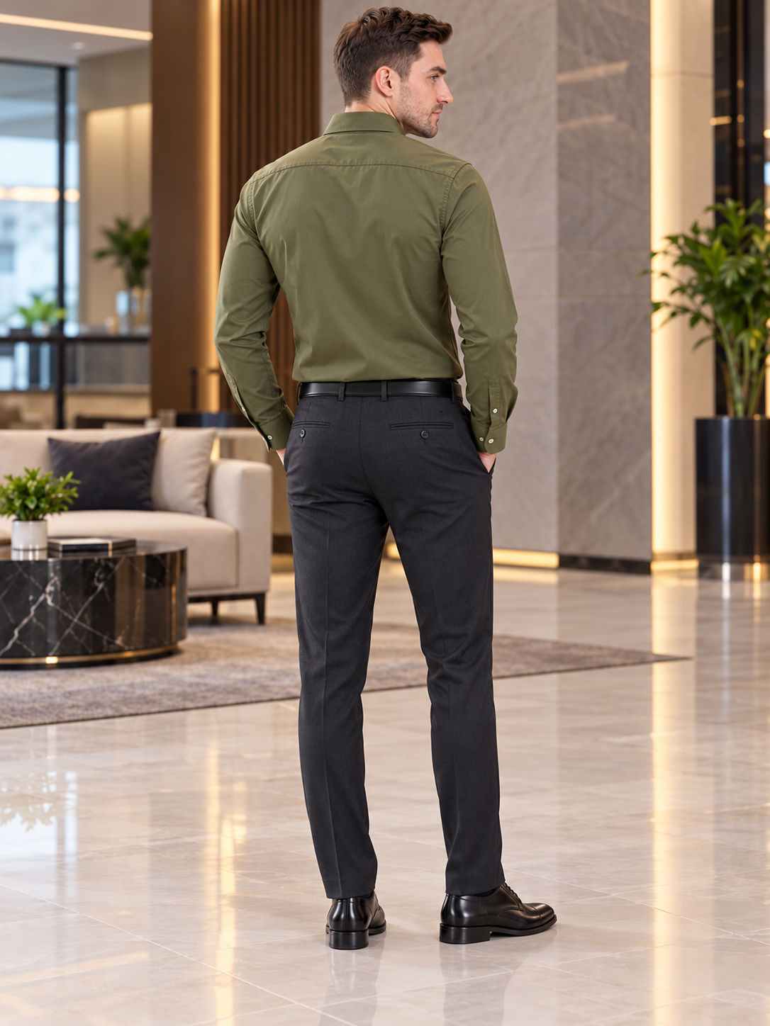 Men’s Premium Formal Plain Shirt