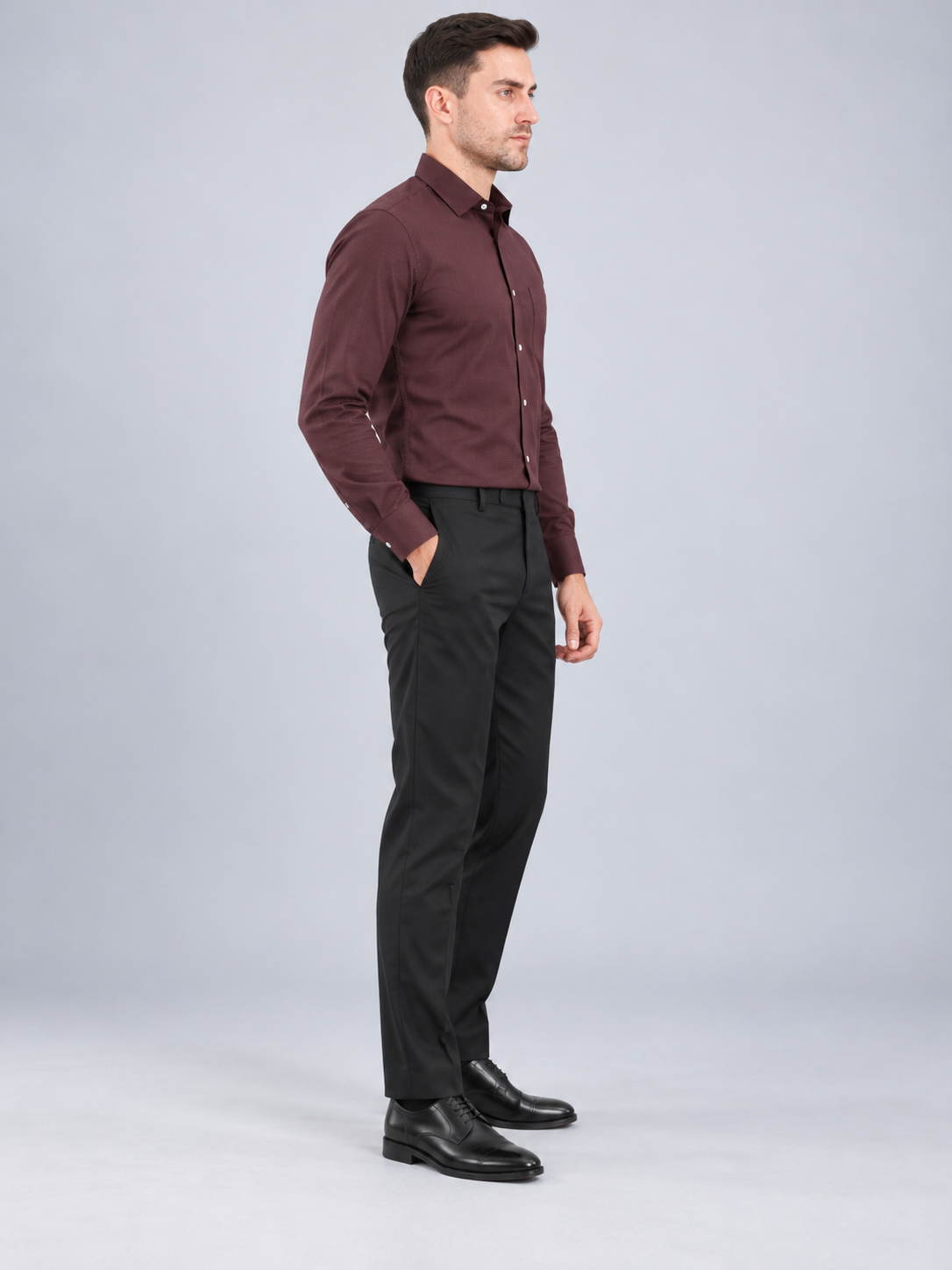 Men’s Premium Solid Formal Shirt