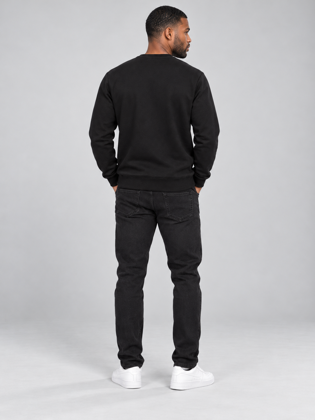 Men’s Premium Round Neck Sweatshirt