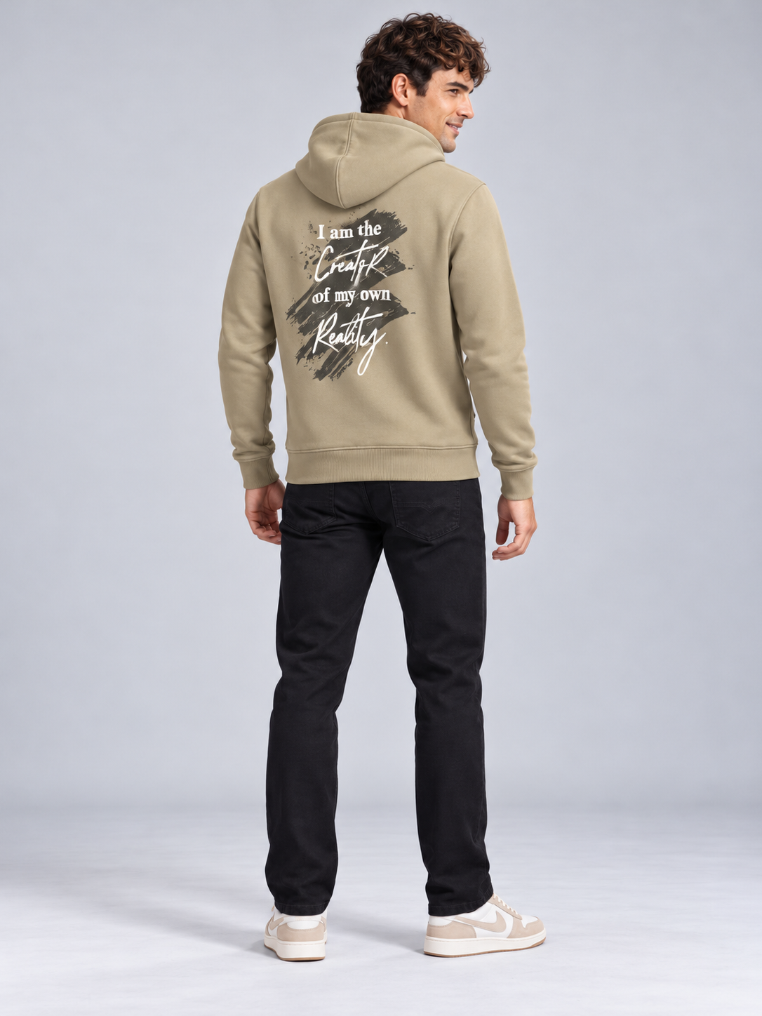 Men's Primium Full Sleeve Olive Sweatshirt