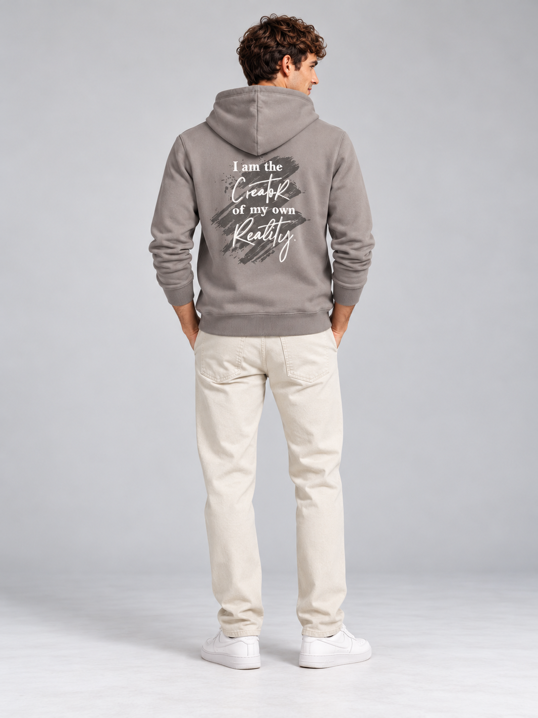 Men's Primium Full Sleeve Grey Sweatshirt