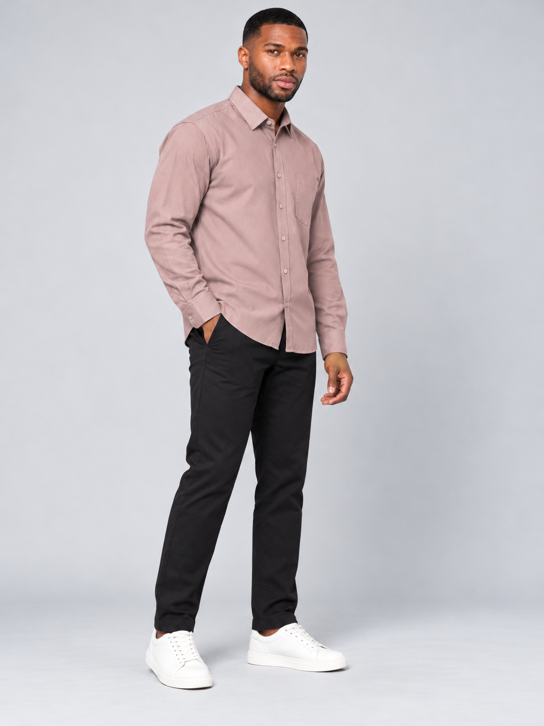 Men’s Premium Plain Casual Shirt