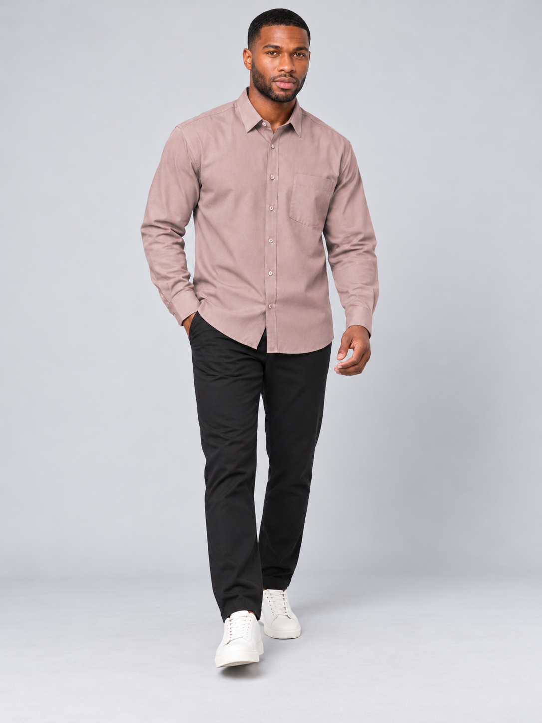 Men’s Premium Plain Casual Shirt