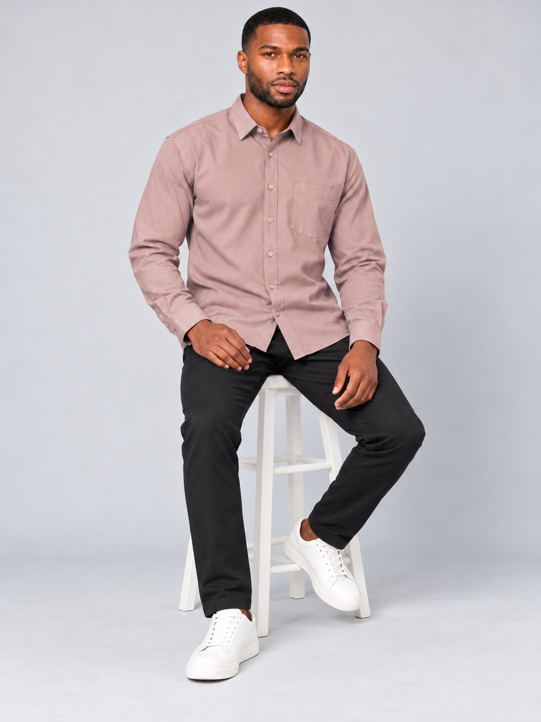 Men’s Premium Plain Casual Shirt