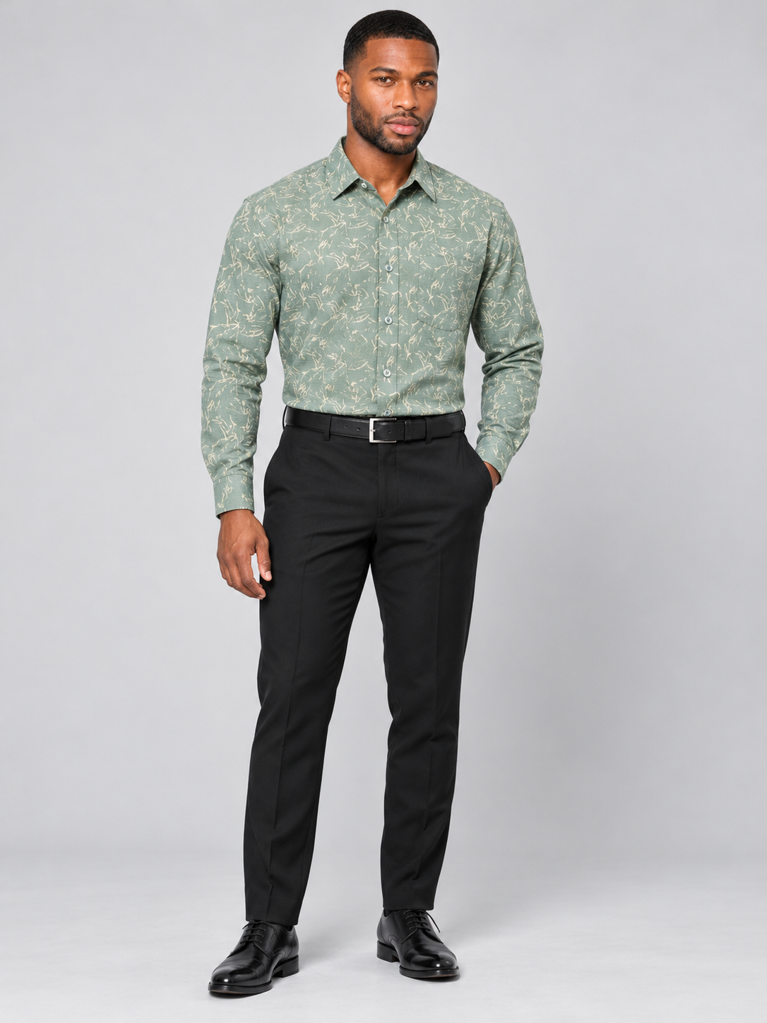 Men’s Premium Printed Formal Shirt