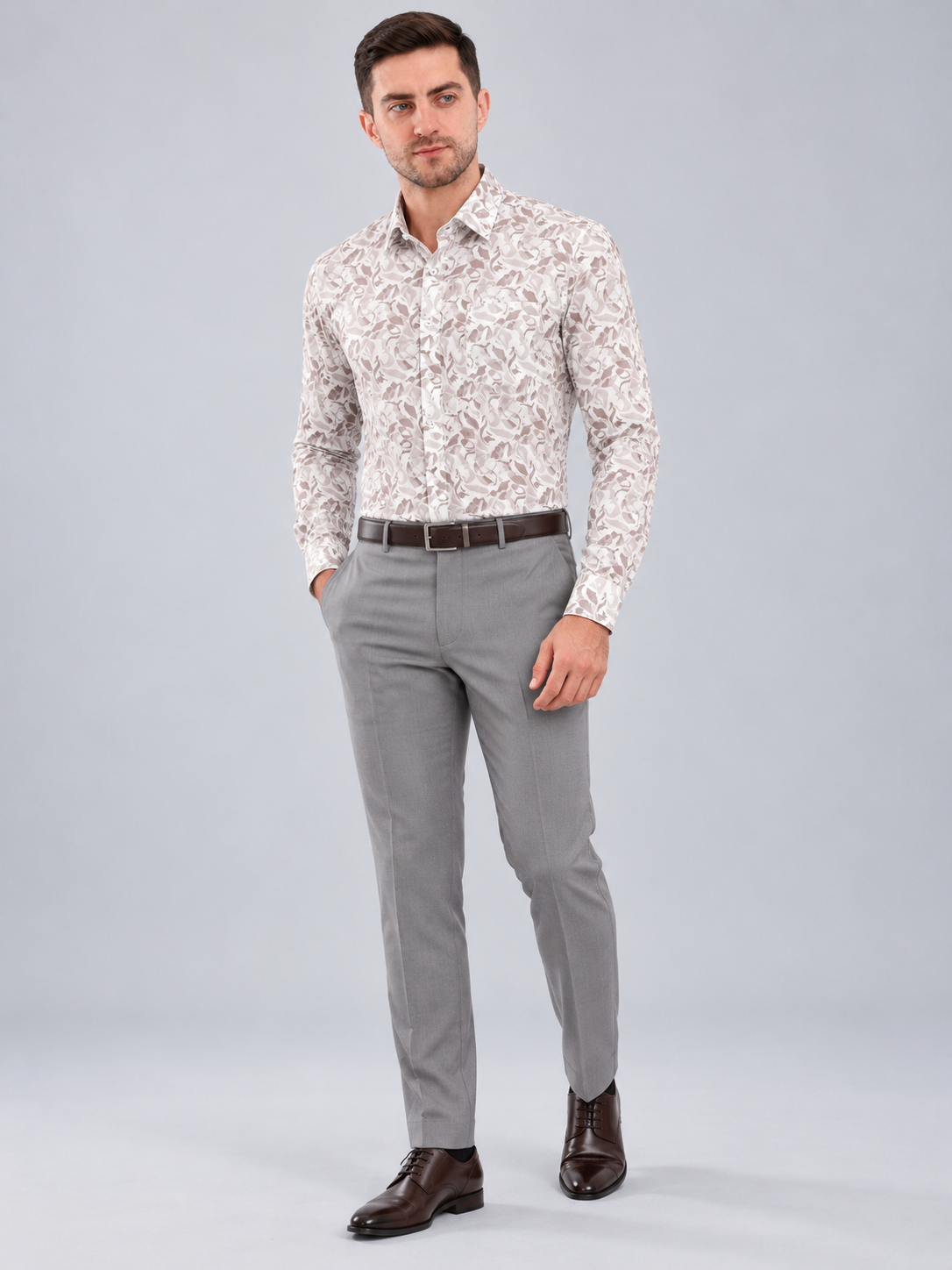 Men’s Premium Printed Formal Shirt