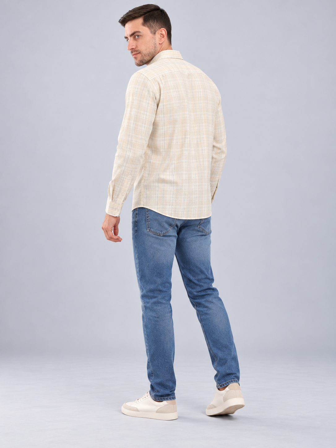 Men’s Premium Checked Casual Shirt