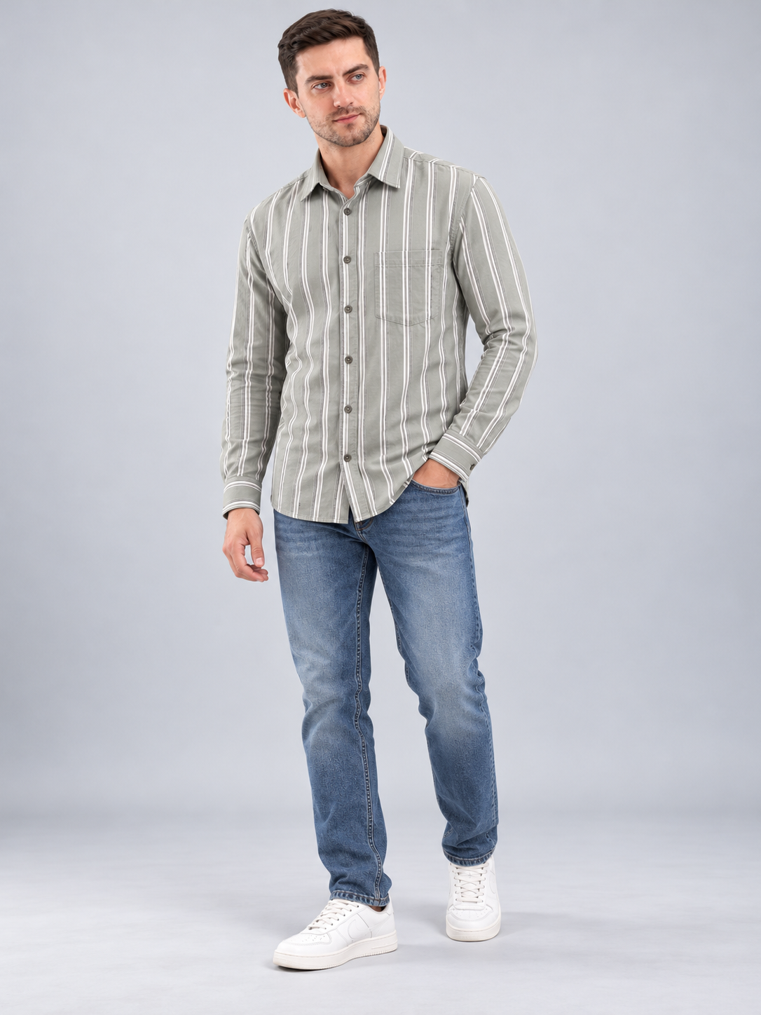 Men’s Premium Checked Casual Shirt