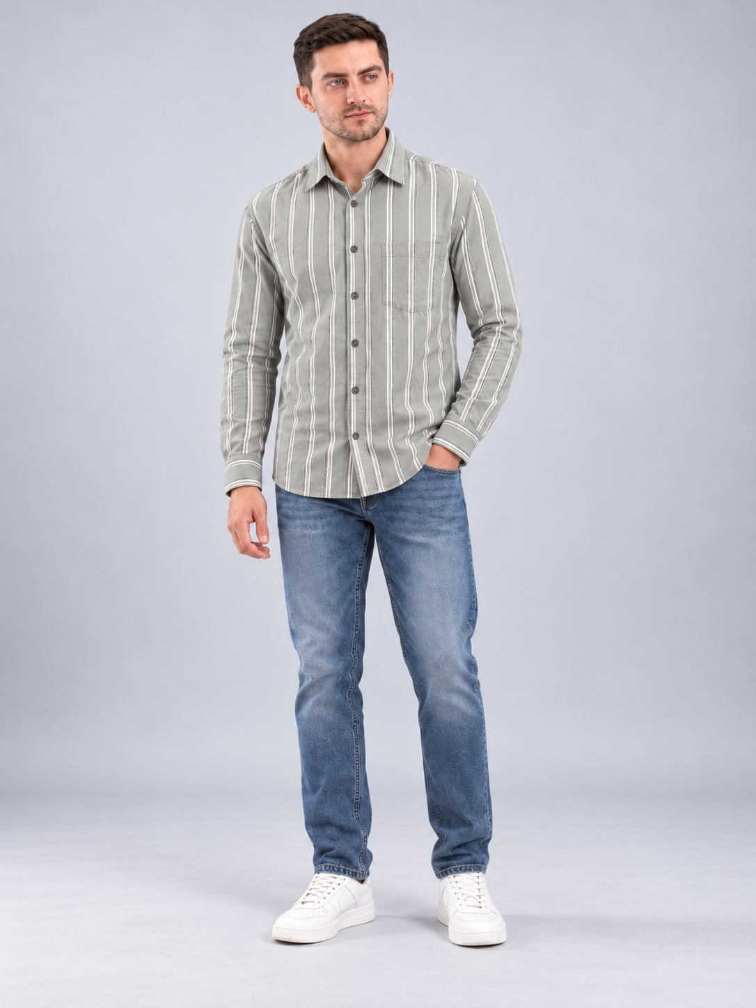 Men’s Premium Checked Casual Shirt