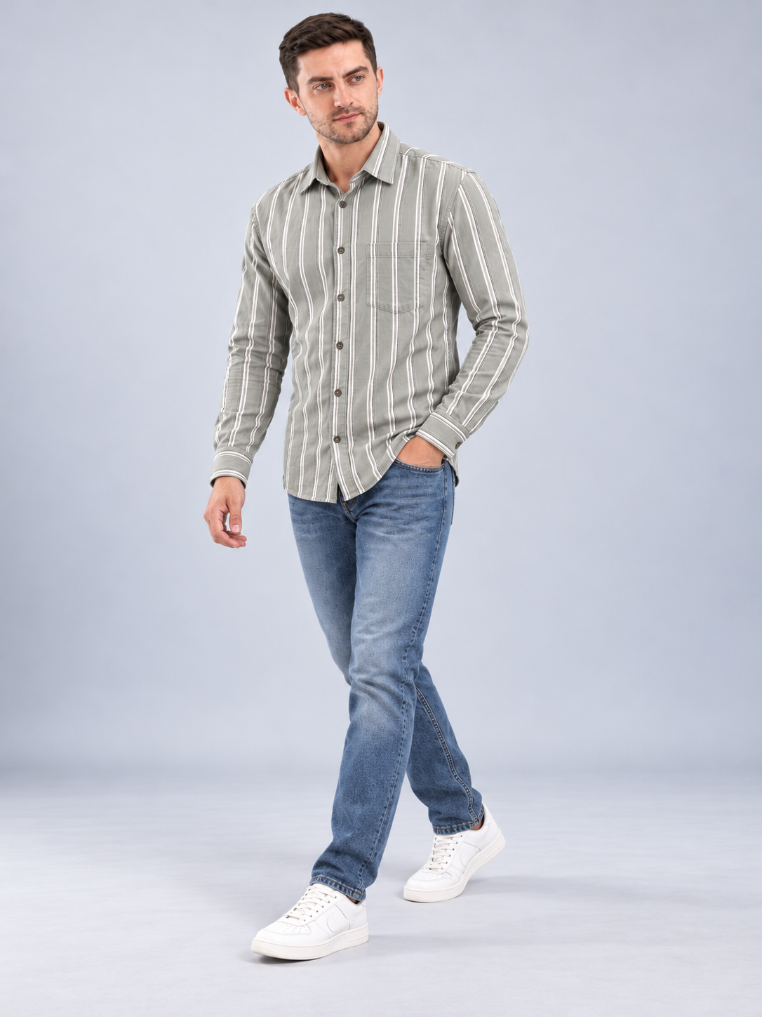 Men’s Premium Checked Casual Shirt