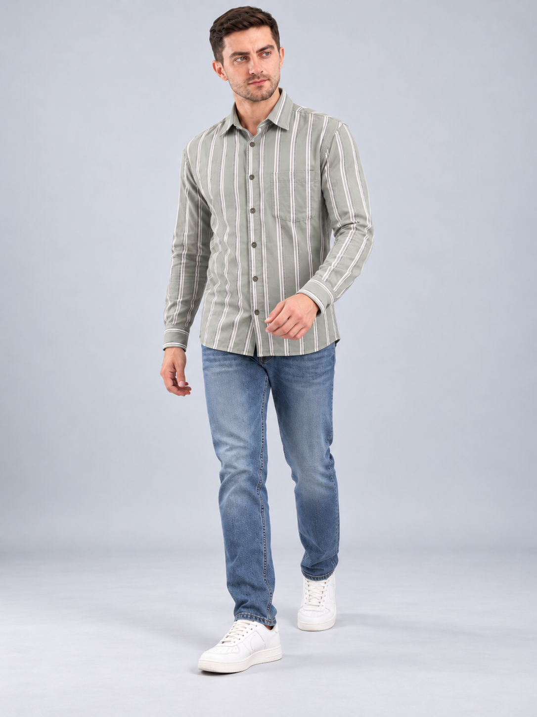Men’s Premium Checked Casual Shirt