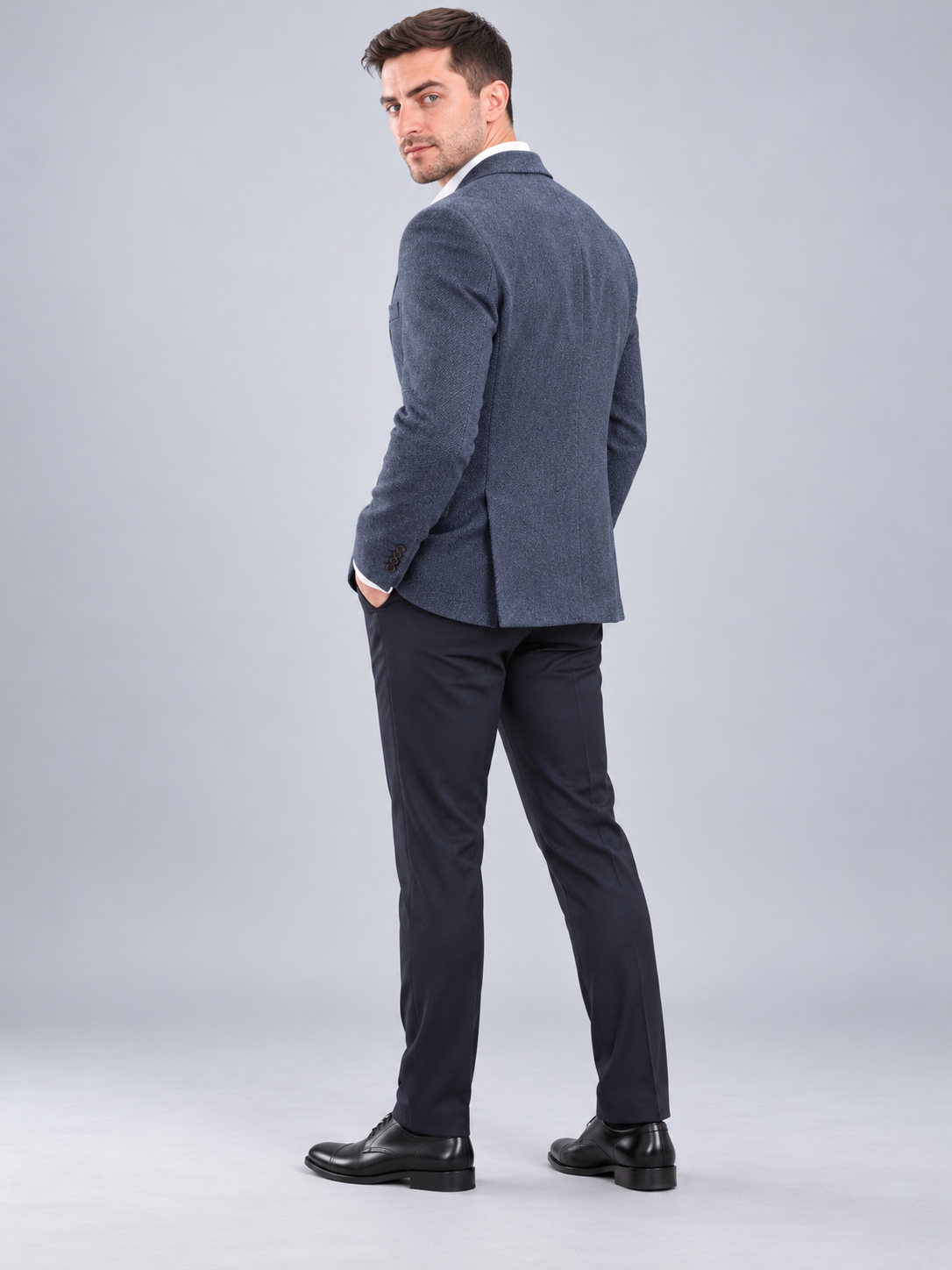Men’s Premium Stylish Blazer Classic Single-Breasted Blazer