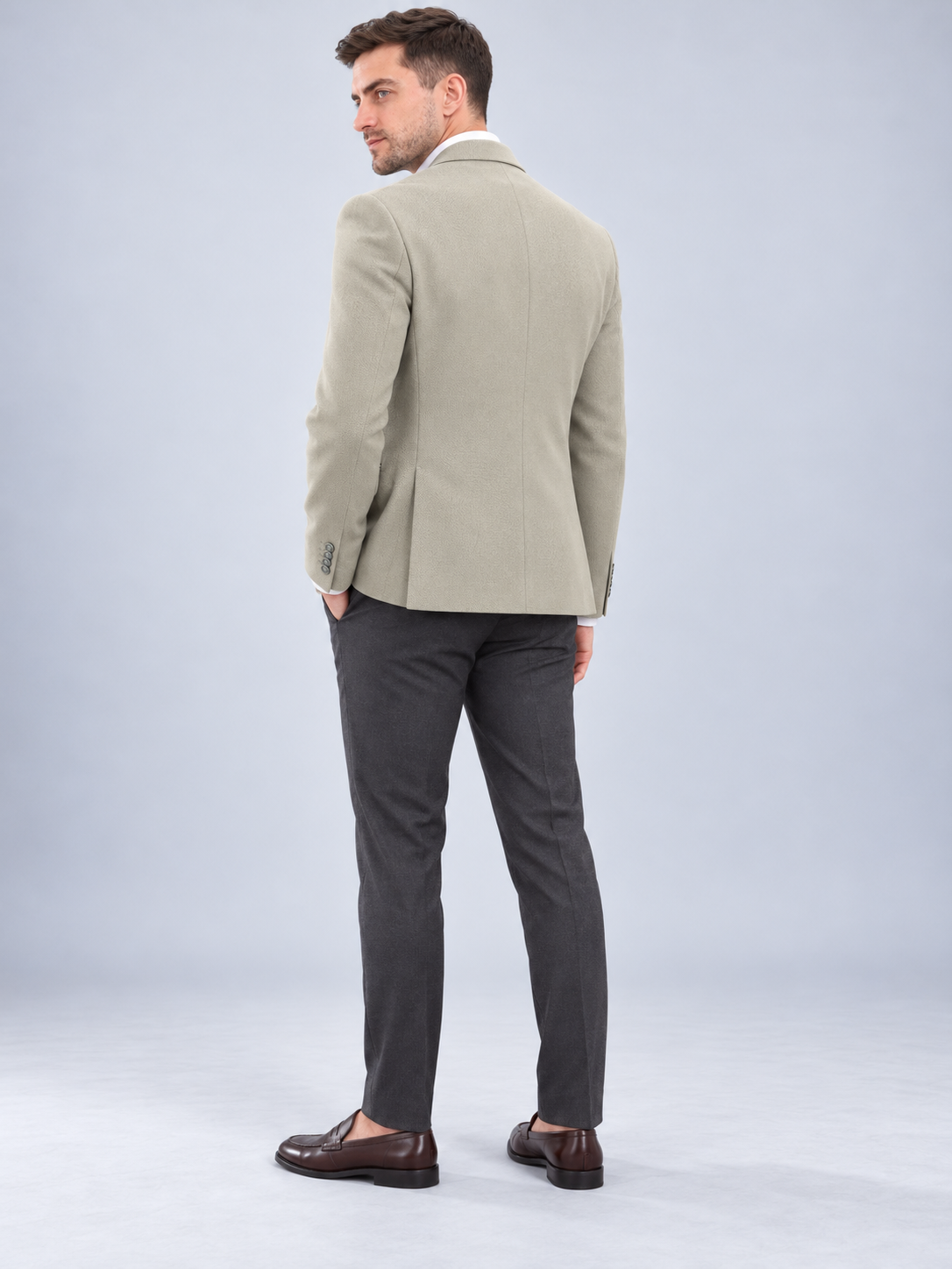 Men’s Premium Stylish Blazer Classic Single-Breasted Blazer