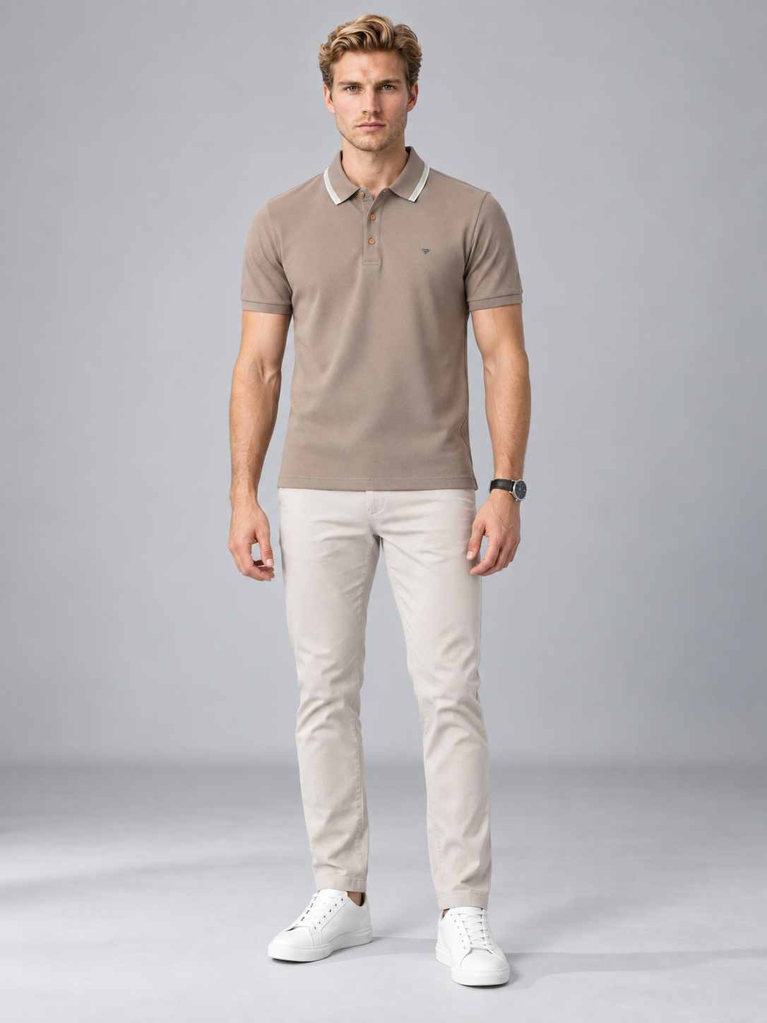Men’s Premium Cotton Blend Half Sleeve T-Shirt