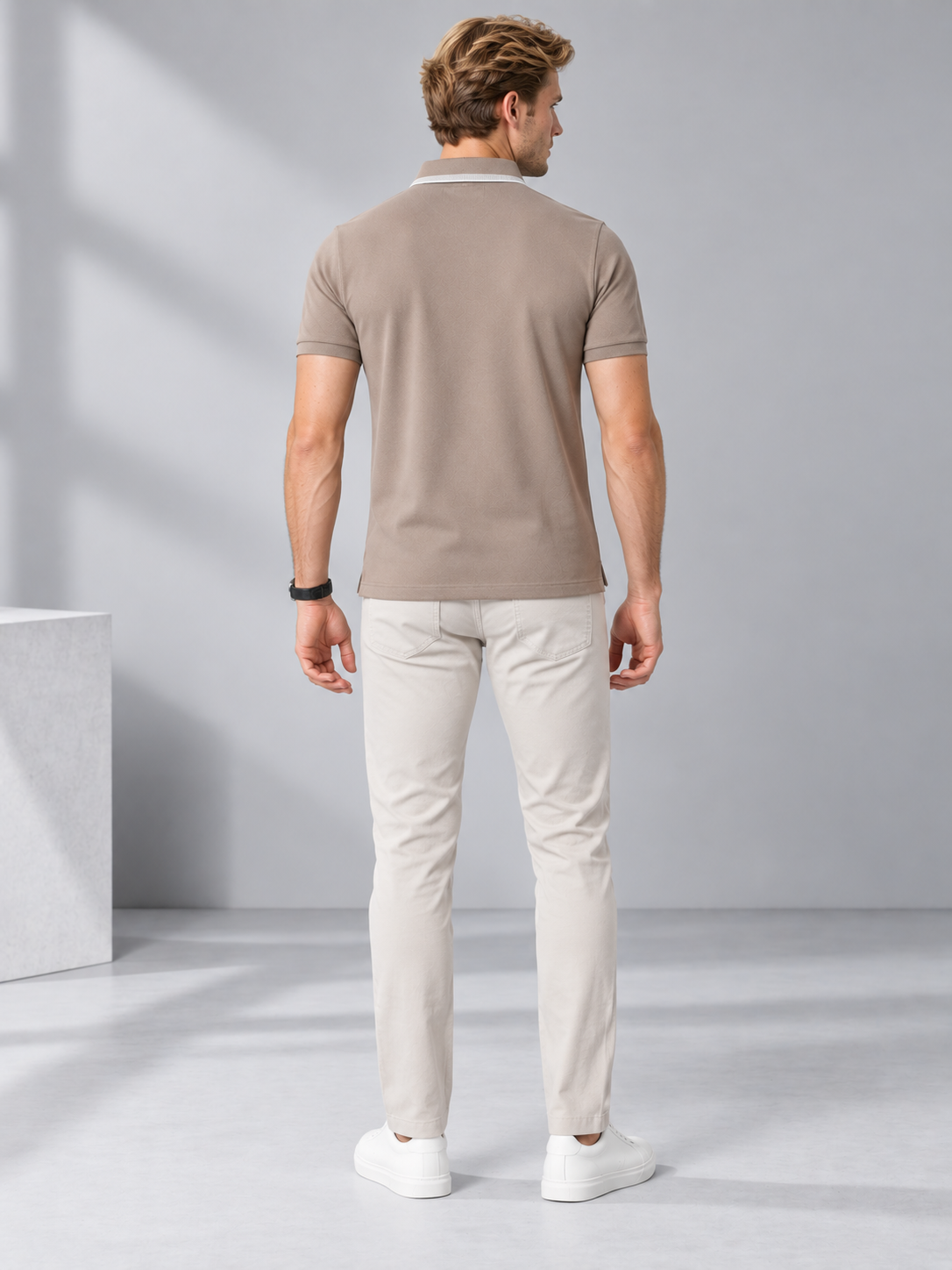 Men’s Premium Cotton Blend Half Sleeve T-Shirt