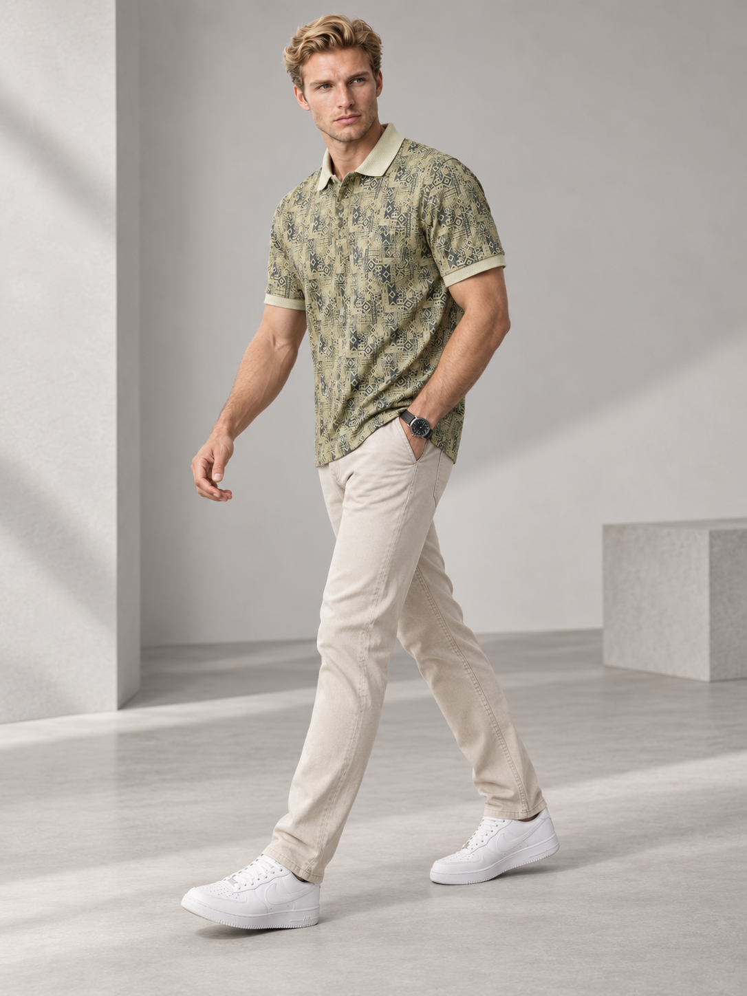 Men’s Premium Cotton Blend Half Sleeve T-Shirt