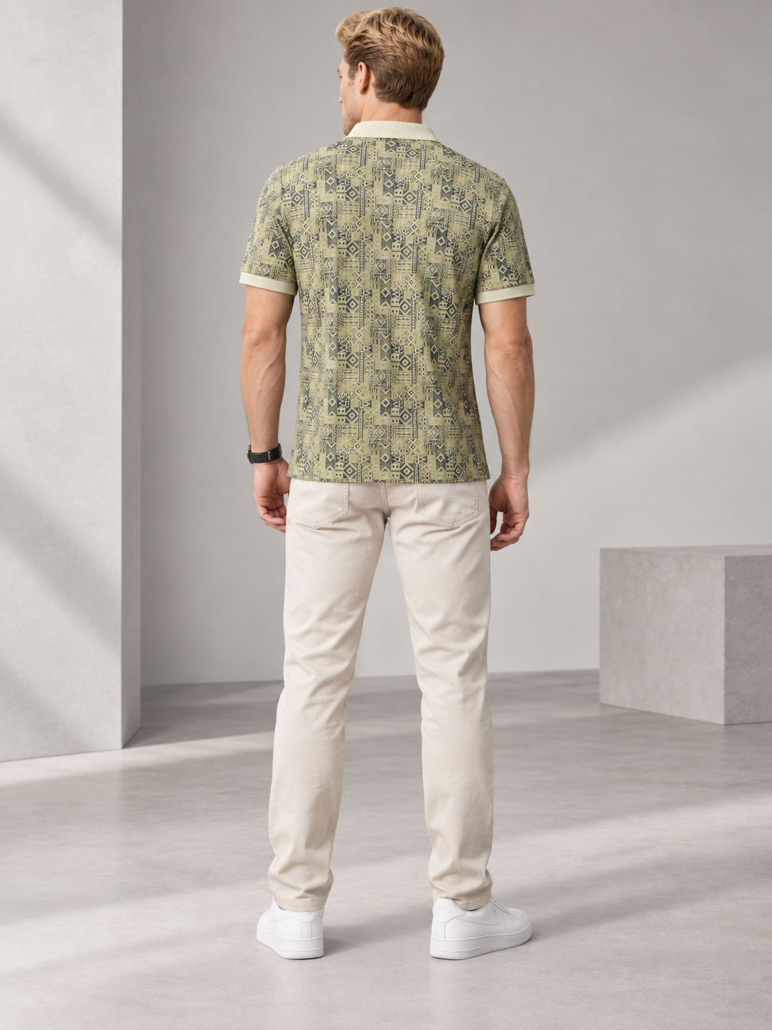 Men’s Premium Cotton Blend Half Sleeve T-Shirt