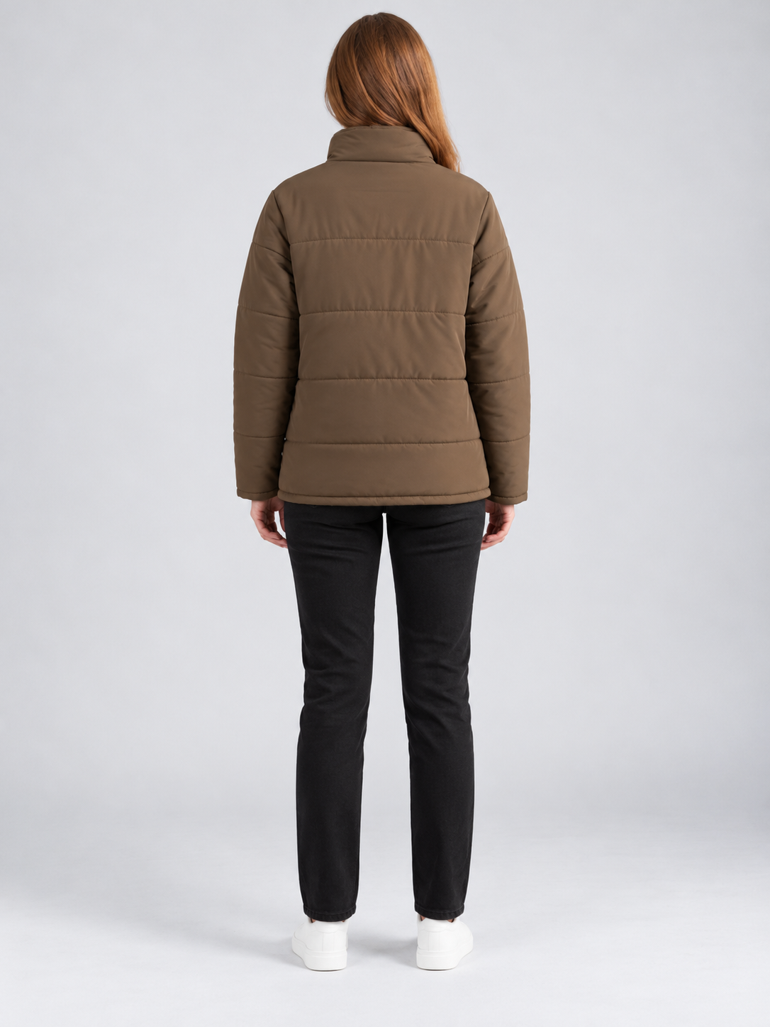 Women’s Stylish Round Neck Casual Jacket