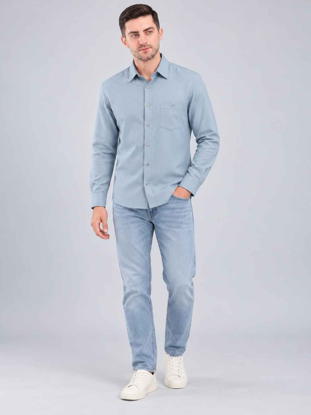 Men’s Premium Plain Casual Shirt