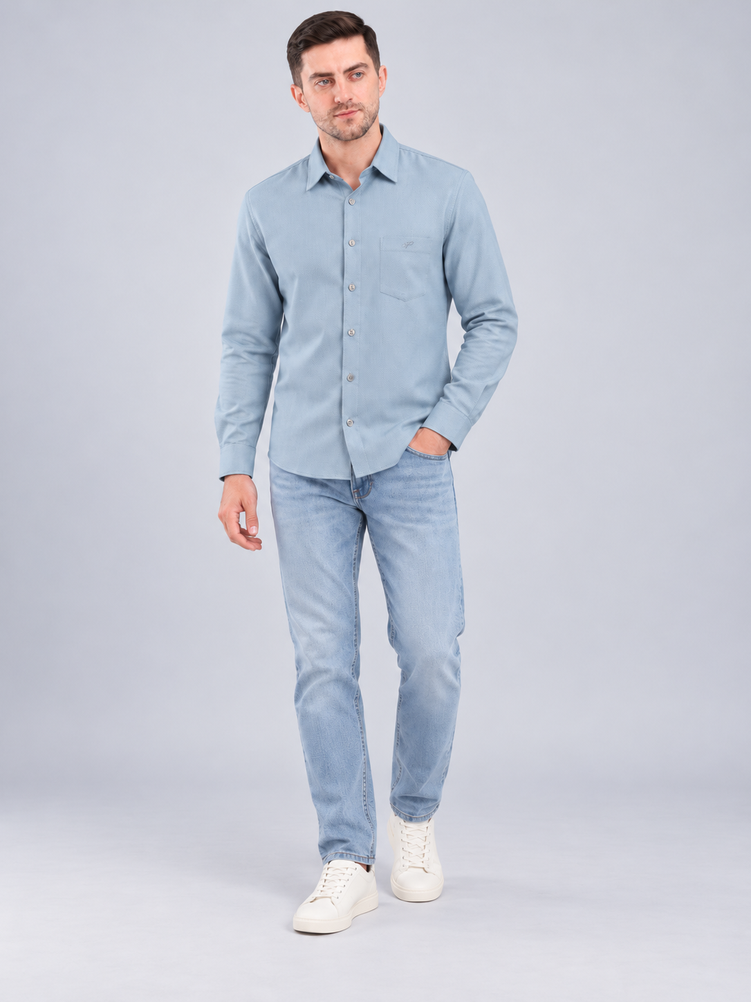 Men’s Premium Plain Casual Shirt