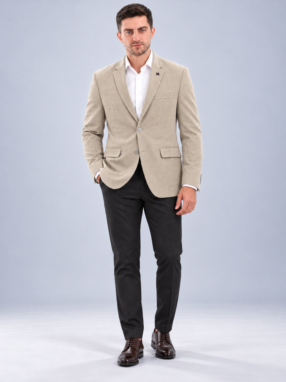 Men’s Premium Stylish Blazer Classic Single-Breasted Blazer