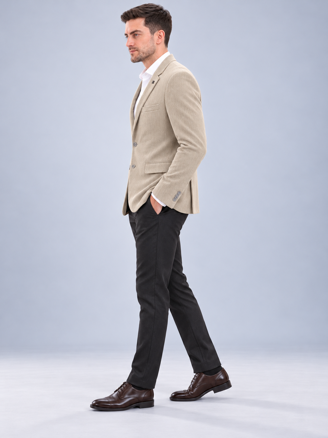 Men’s Premium Stylish Blazer Classic Single-Breasted Blazer