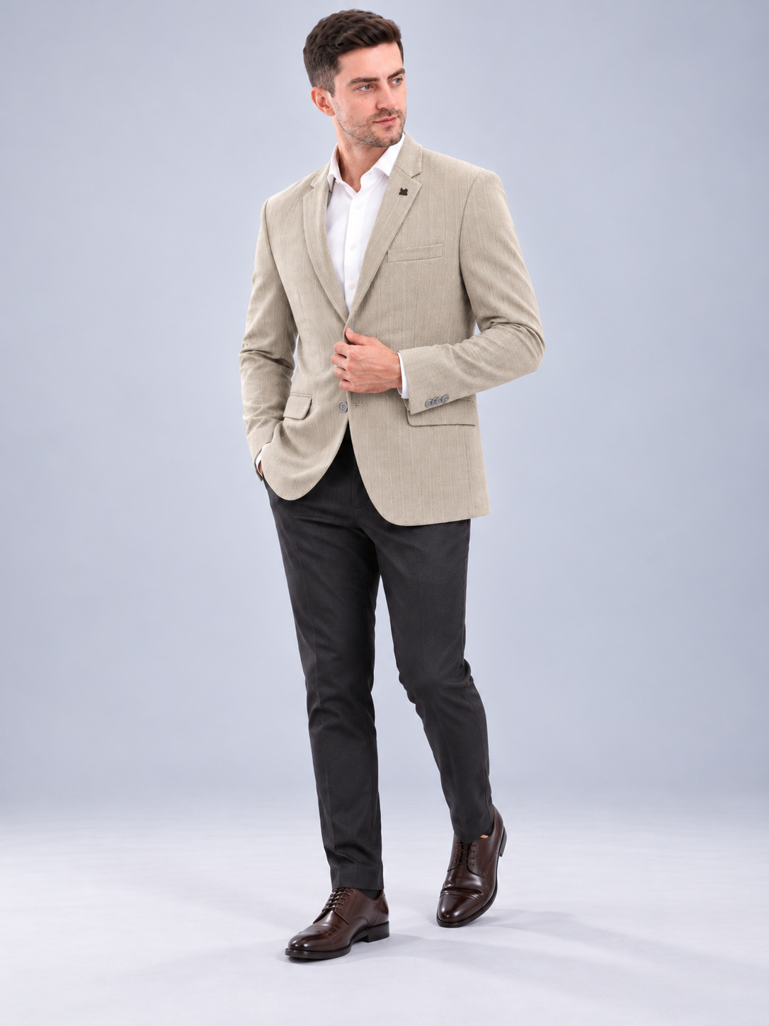Men’s Premium Stylish Blazer Classic Single-Breasted Blazer