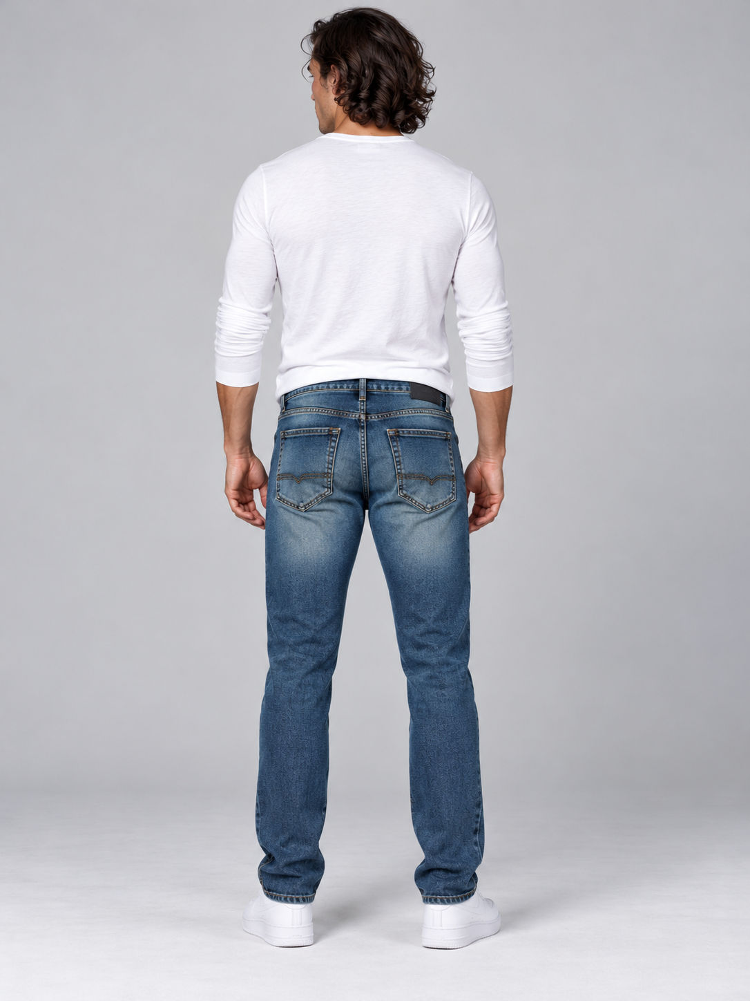 Men’s Premium Straight Fit Classic Denim Jeans