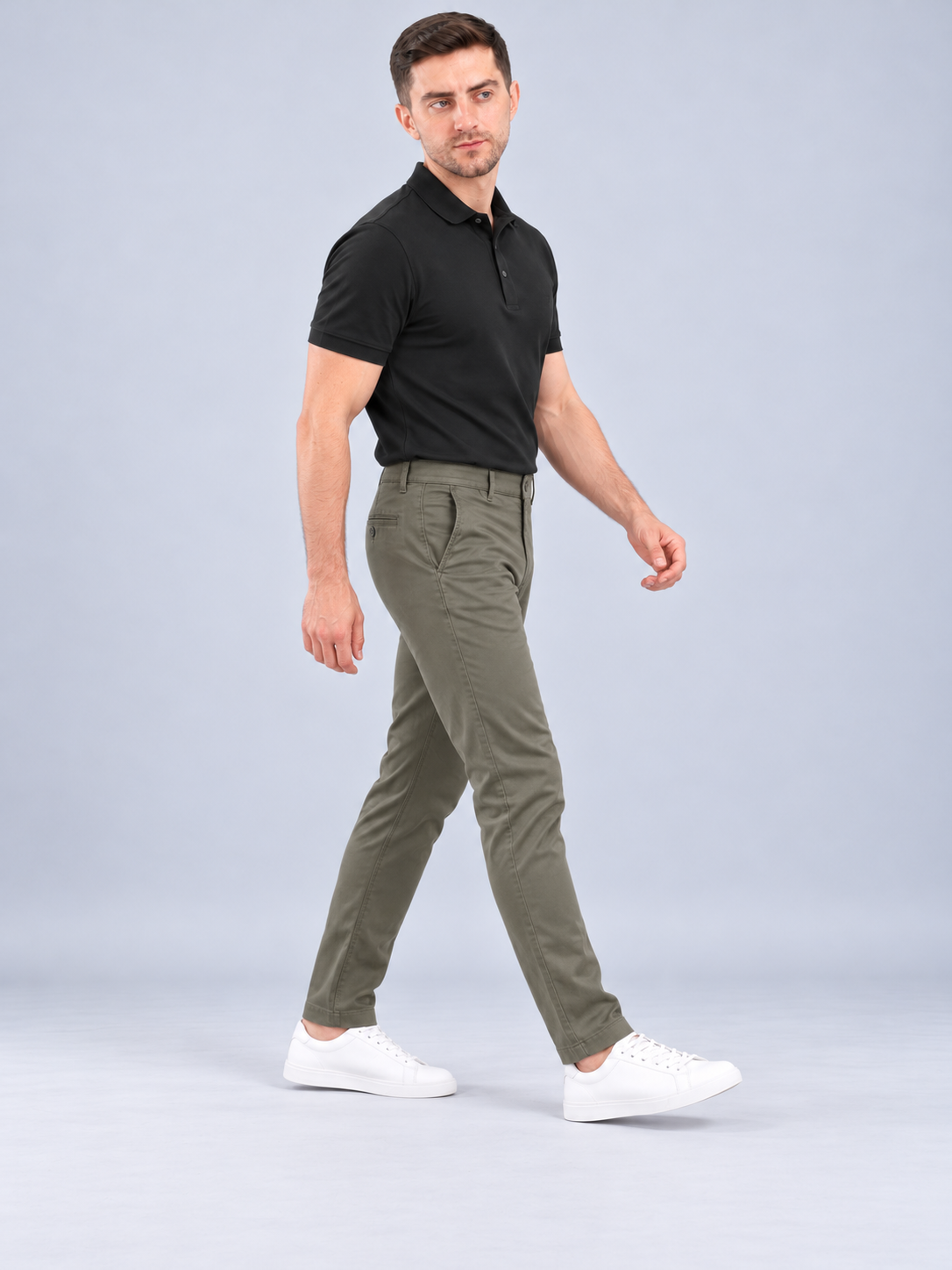 Men’s Premium Slim Fit Casual Trousers