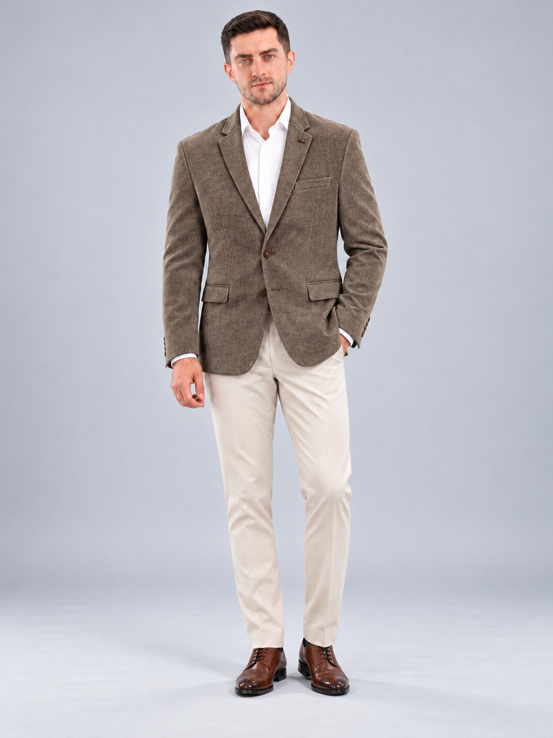 Men’s Premium Stylish Blazer Classic Single-Breasted Blazer