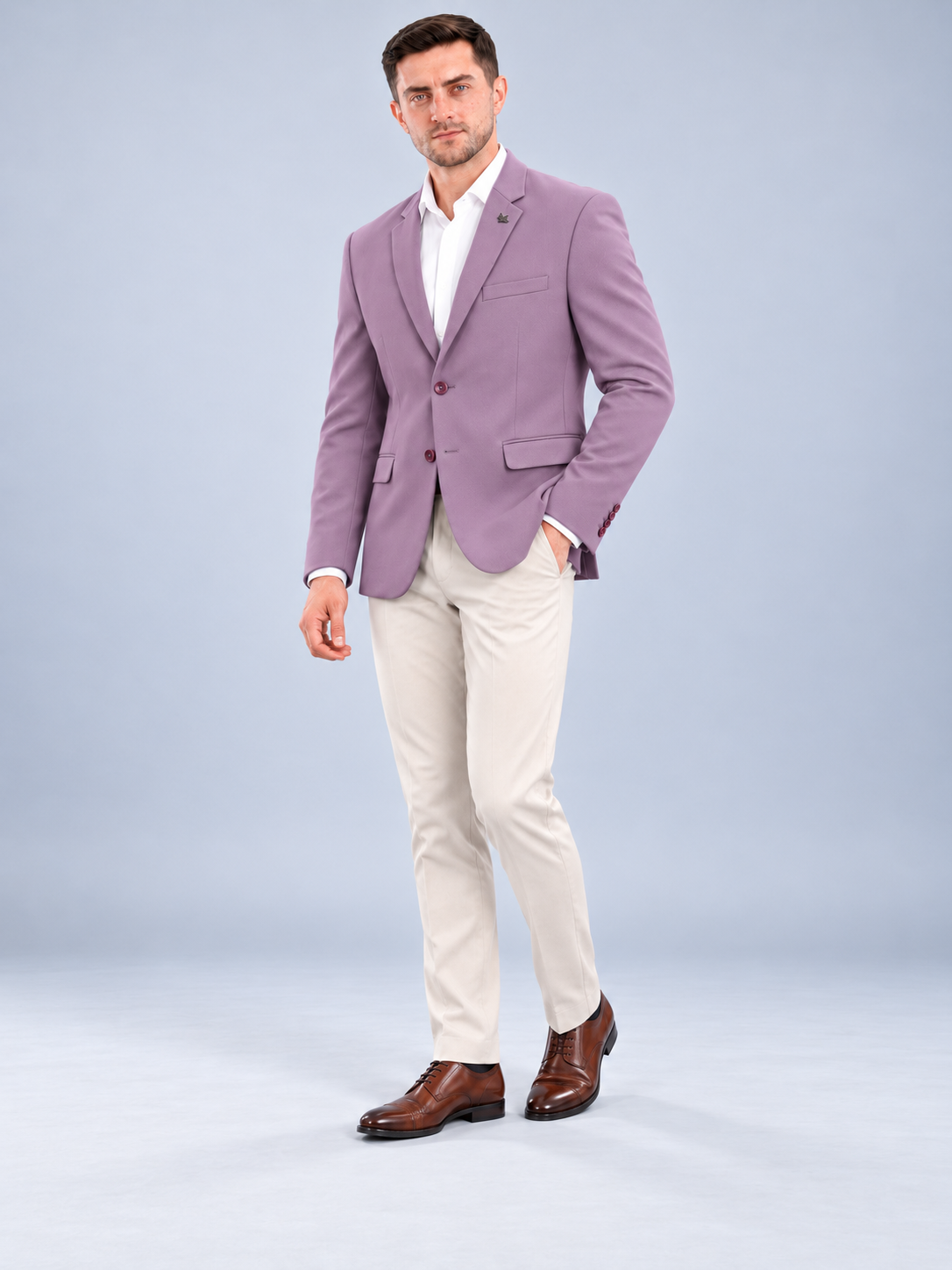 Men’s Premium Stylish Blazer Classic Single-Breasted Blazer