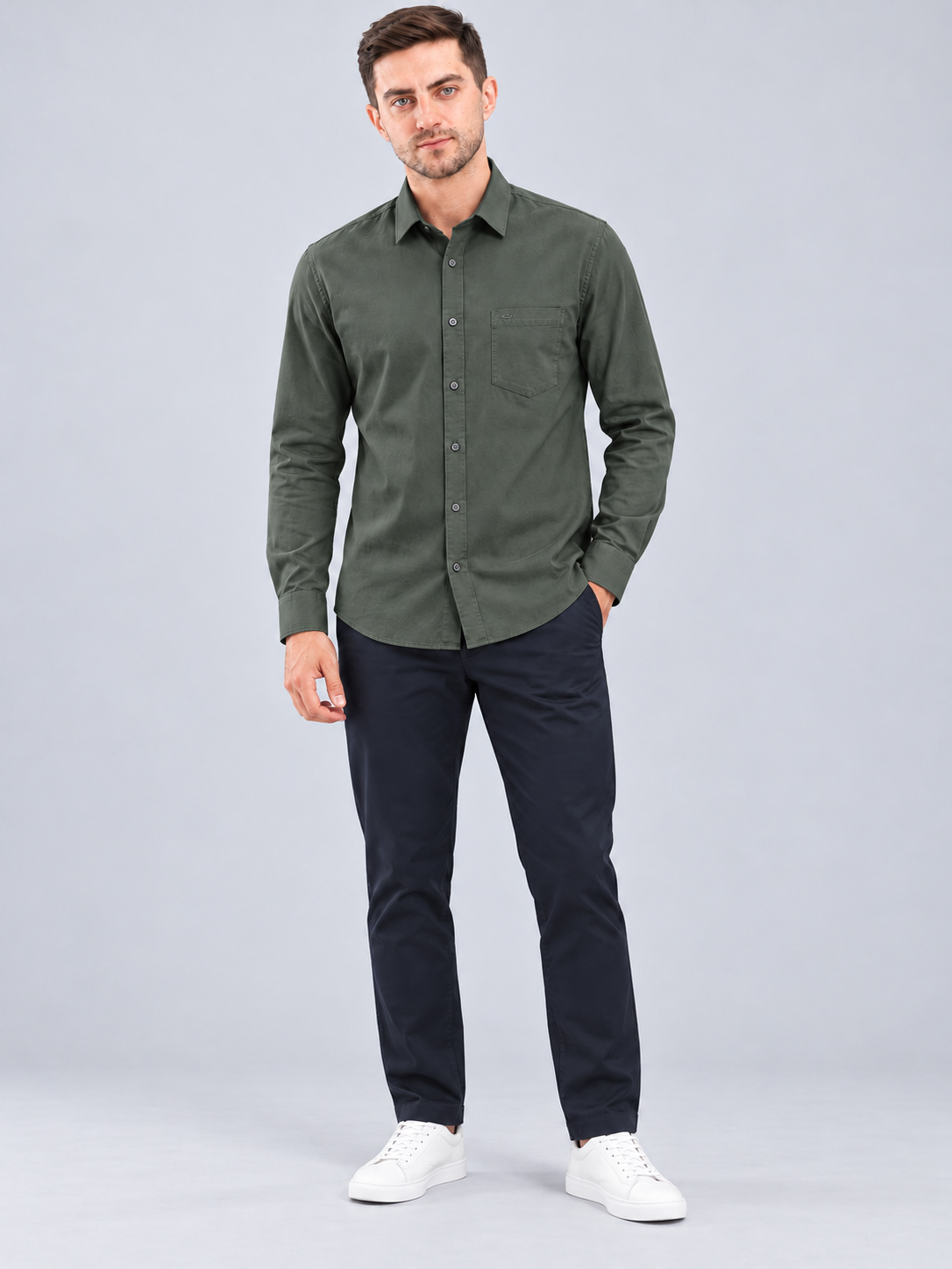 Men’s Premium Plain Casual Shirt