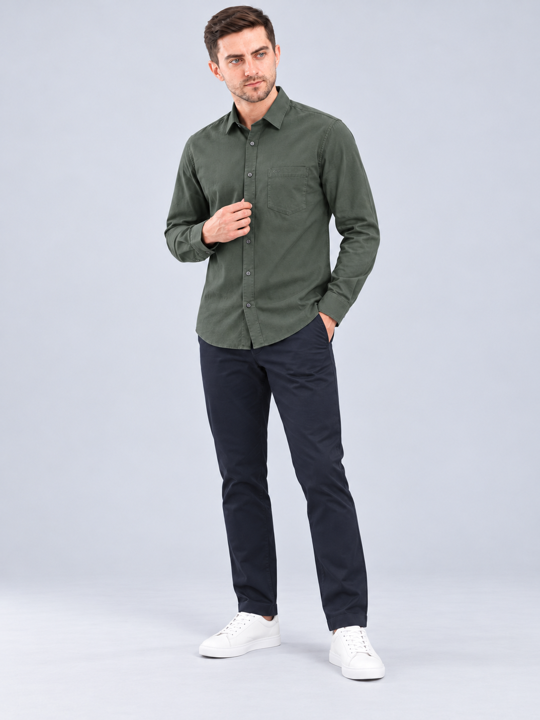 Men’s Premium Plain Casual Shirt