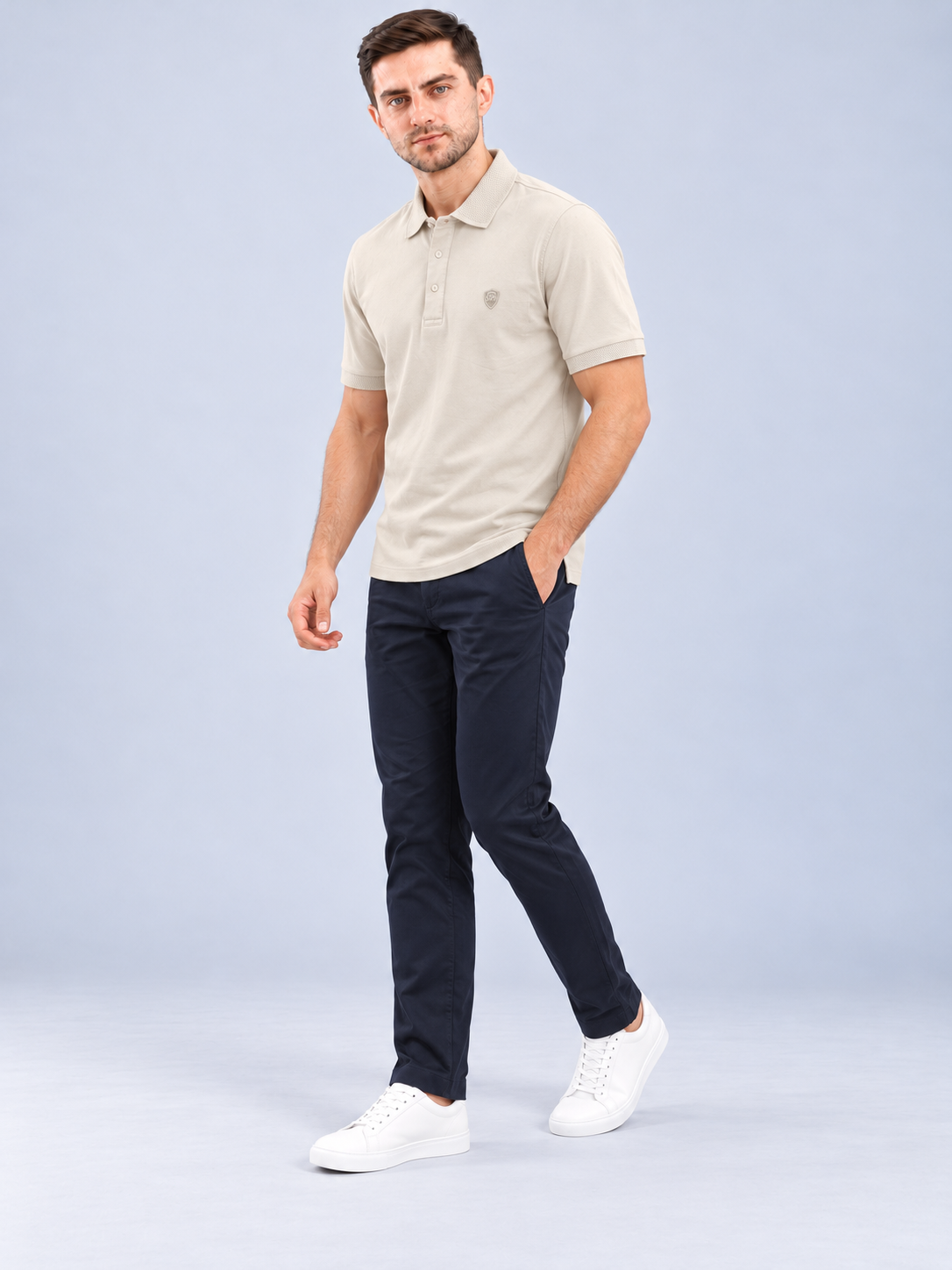 Men’s Premium Cotton Blend Half Sleeve T-Shirt