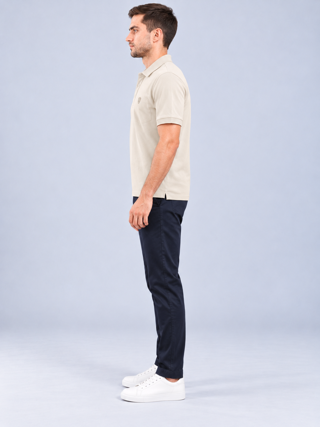Men’s Premium Cotton Blend Half Sleeve T-Shirt