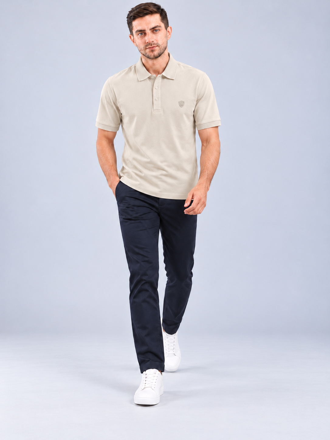 Men’s Premium Cotton Blend Half Sleeve T-Shirt