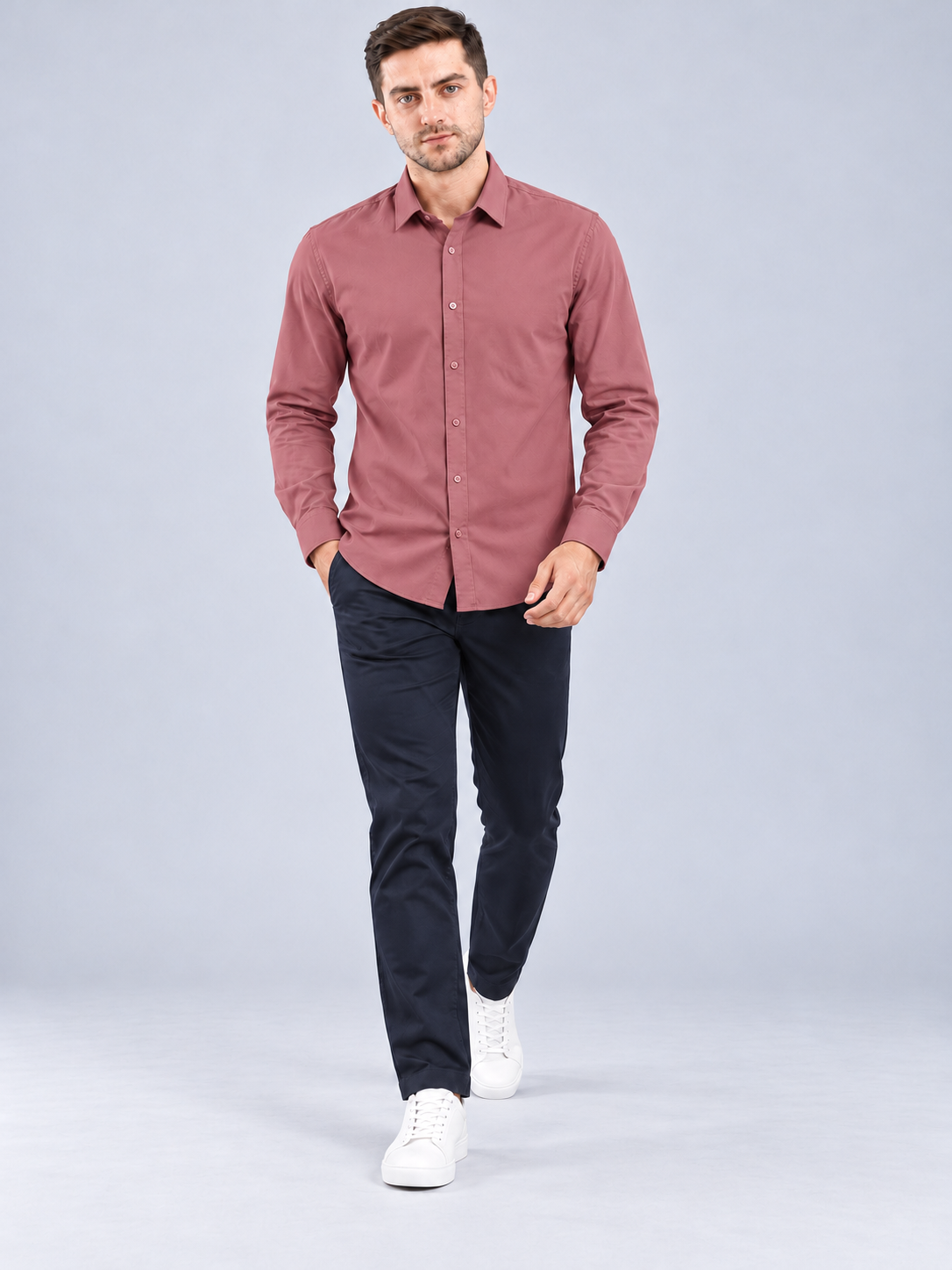 Men’s Premium Plain Casual Shirt