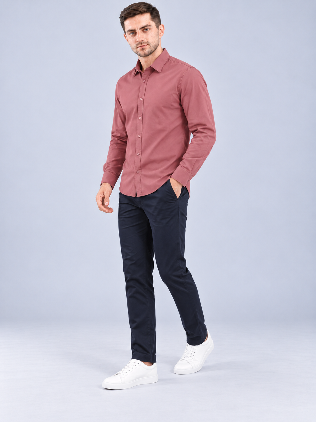 Men’s Premium Plain Casual Shirt