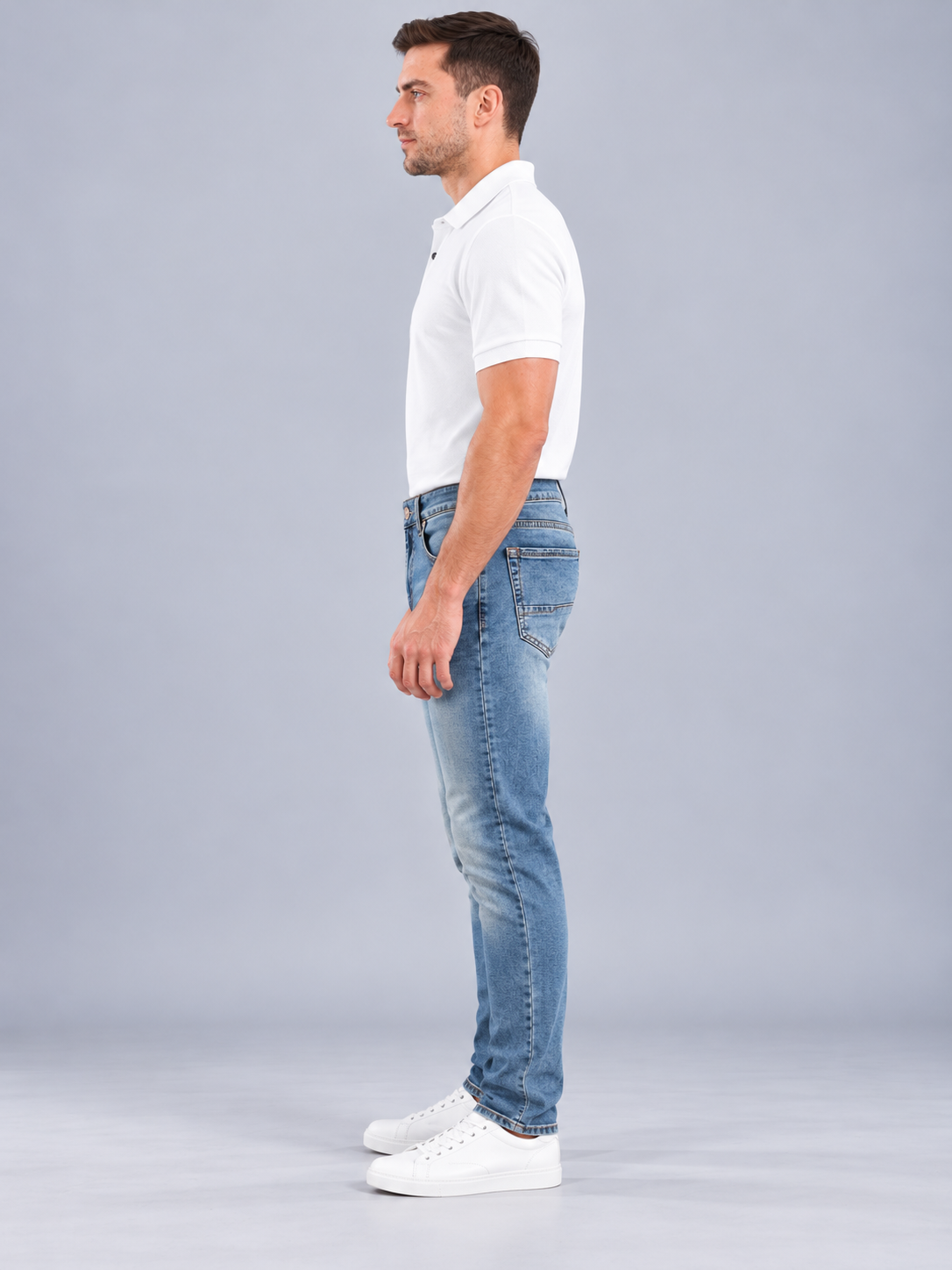 Men's Premium Narrow Fit Denim Jeans