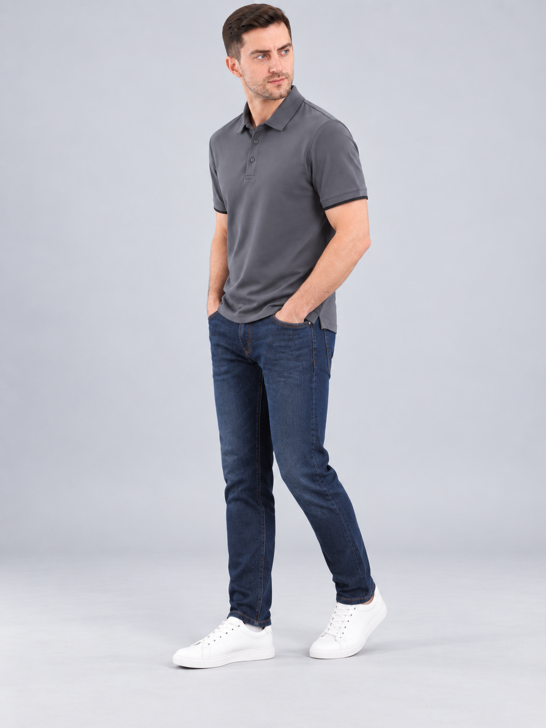 Men’s Premium Cotton Blend Half Sleeve T-Shirt