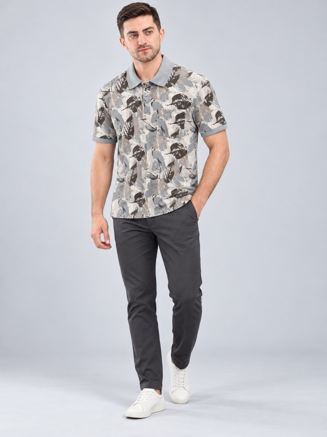 Men’s Premium Cotton Blend Half Sleeve T-Shirt