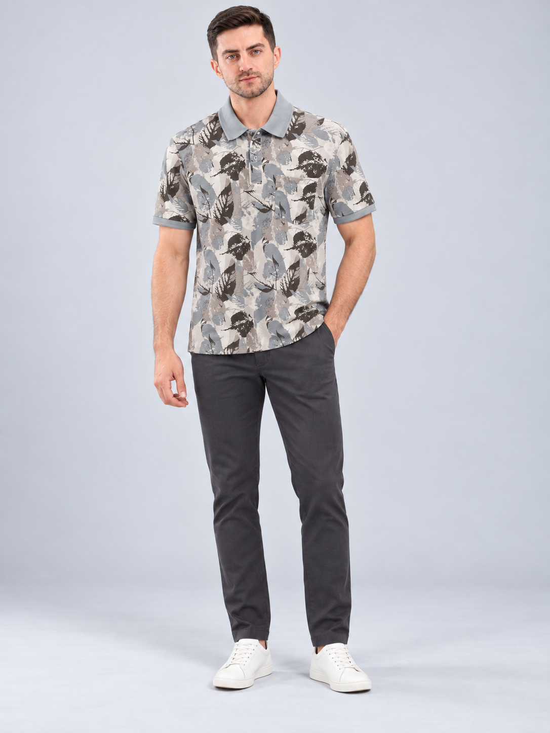 Men’s Premium Cotton Blend Half Sleeve T-Shirt